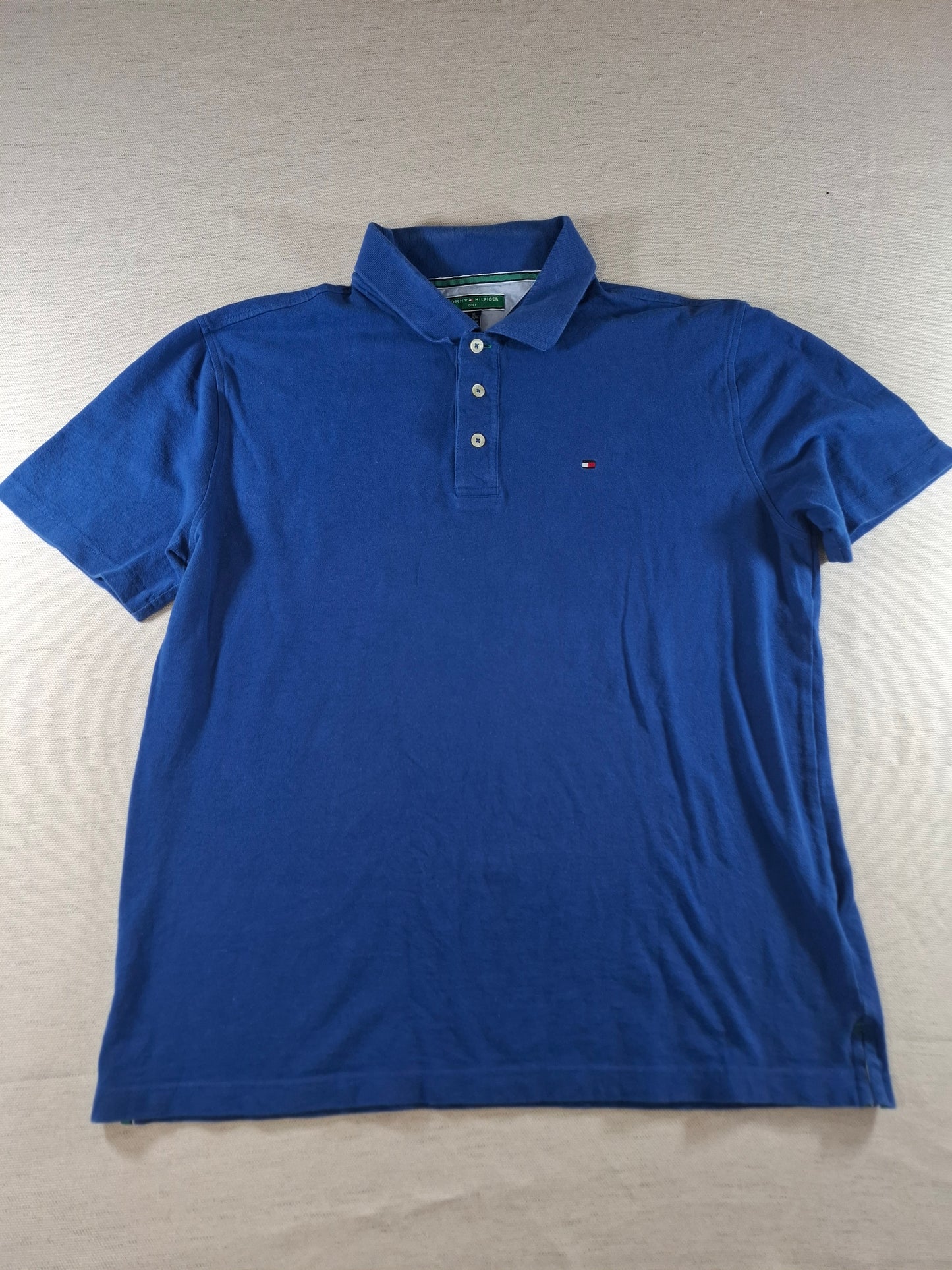 001341 Tommy Hilfiger Polo shirt size XXL Blue