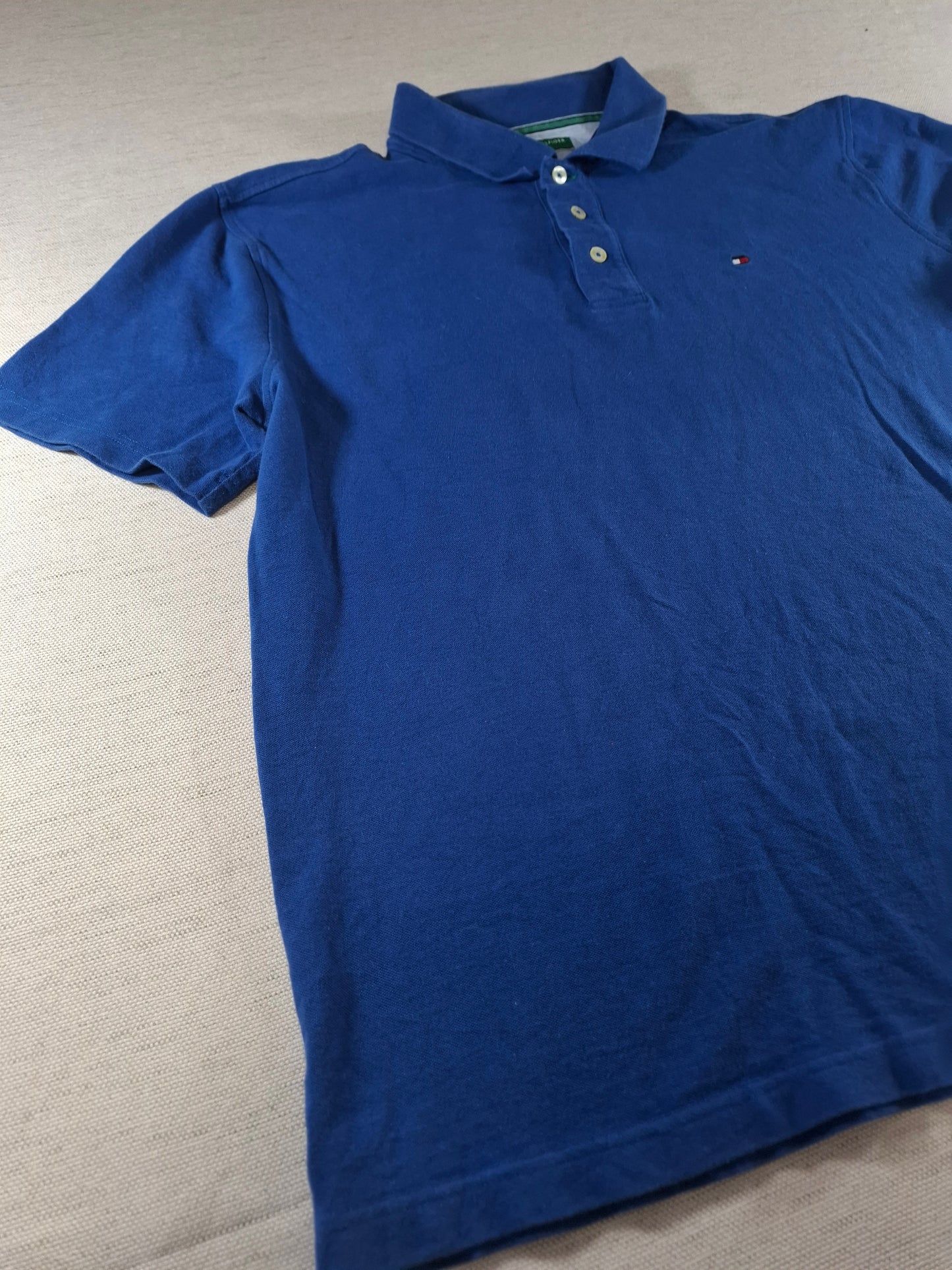 001341 Tommy Hilfiger Polo shirt size XXL Blue