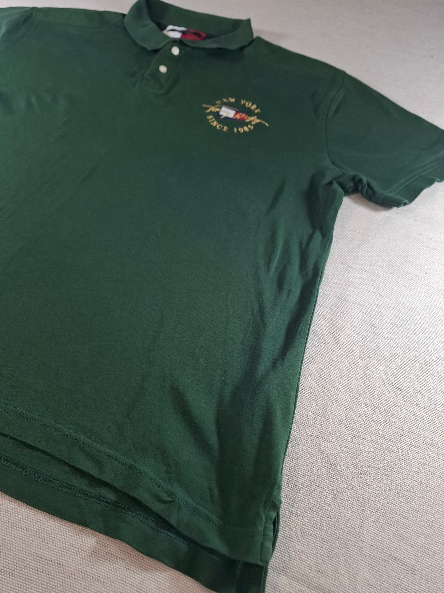 001342 Tommy Hilfiger Polo shirt size XXL Green