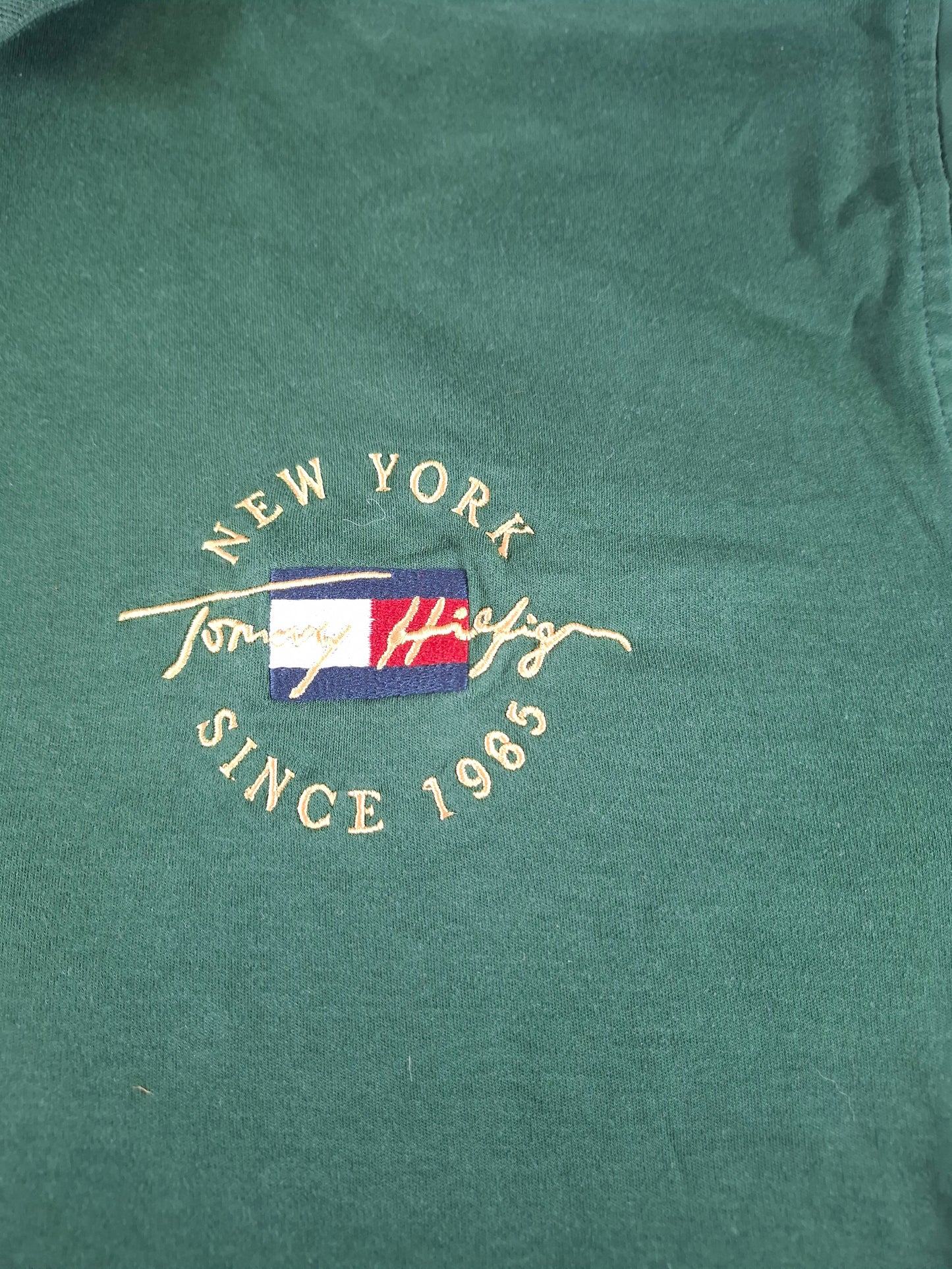 001342 Tommy Hilfiger Polo shirt size XXL Green