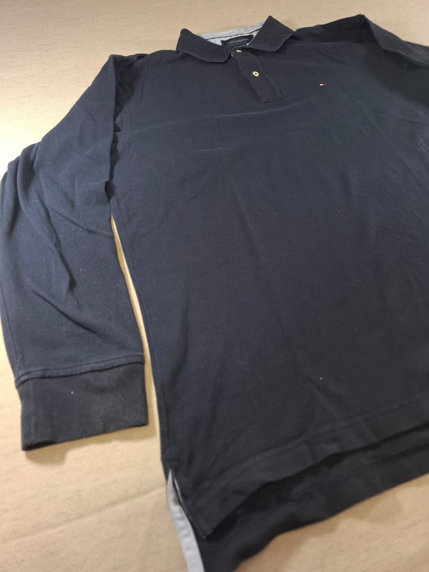 001344 Tommy Hilfiger Polo shirt size XL NAvy