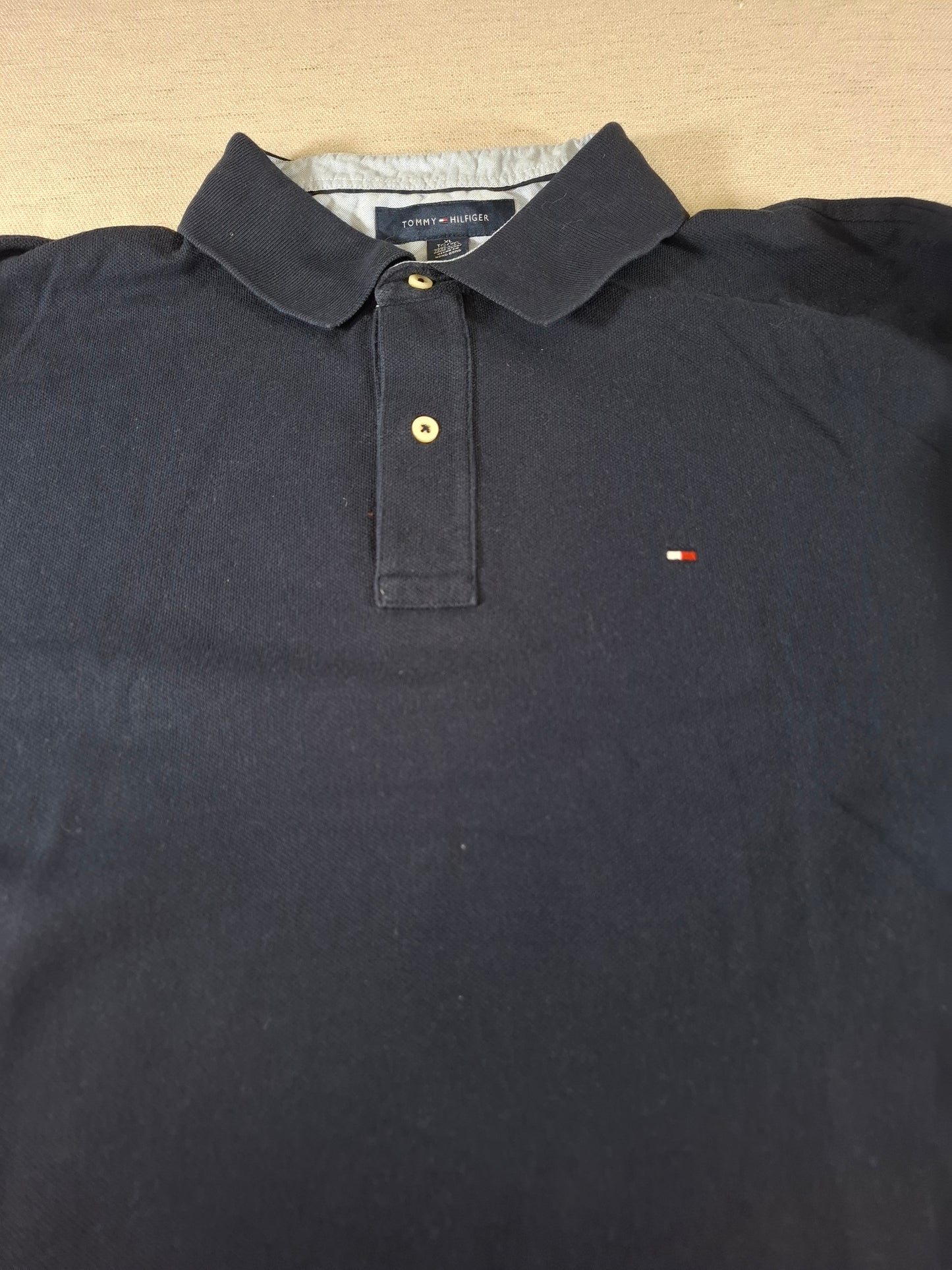 001344 Tommy Hilfiger Polo shirt size XL NAvy