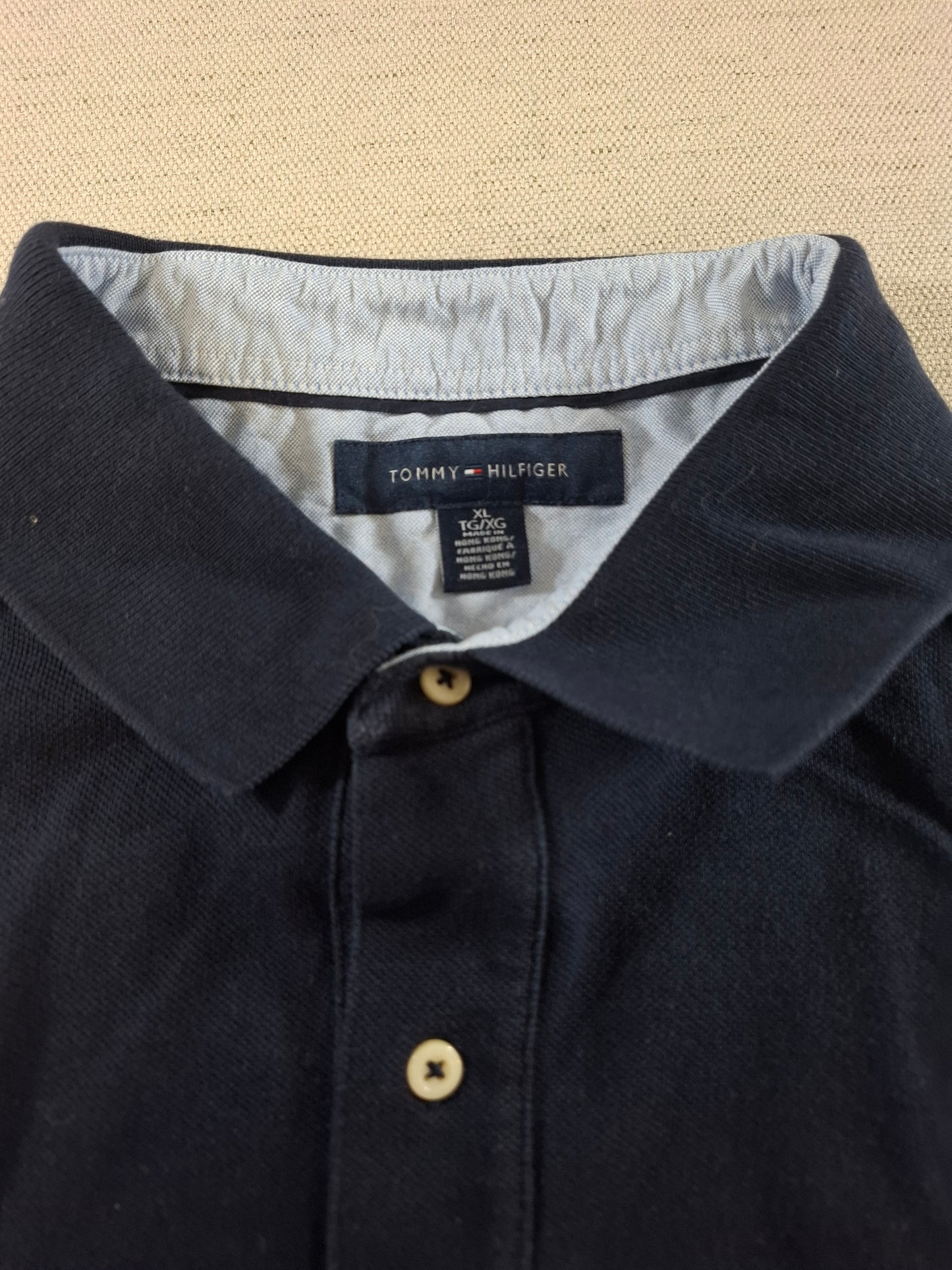 001344 Tommy Hilfiger Polo shirt size XL NAvy