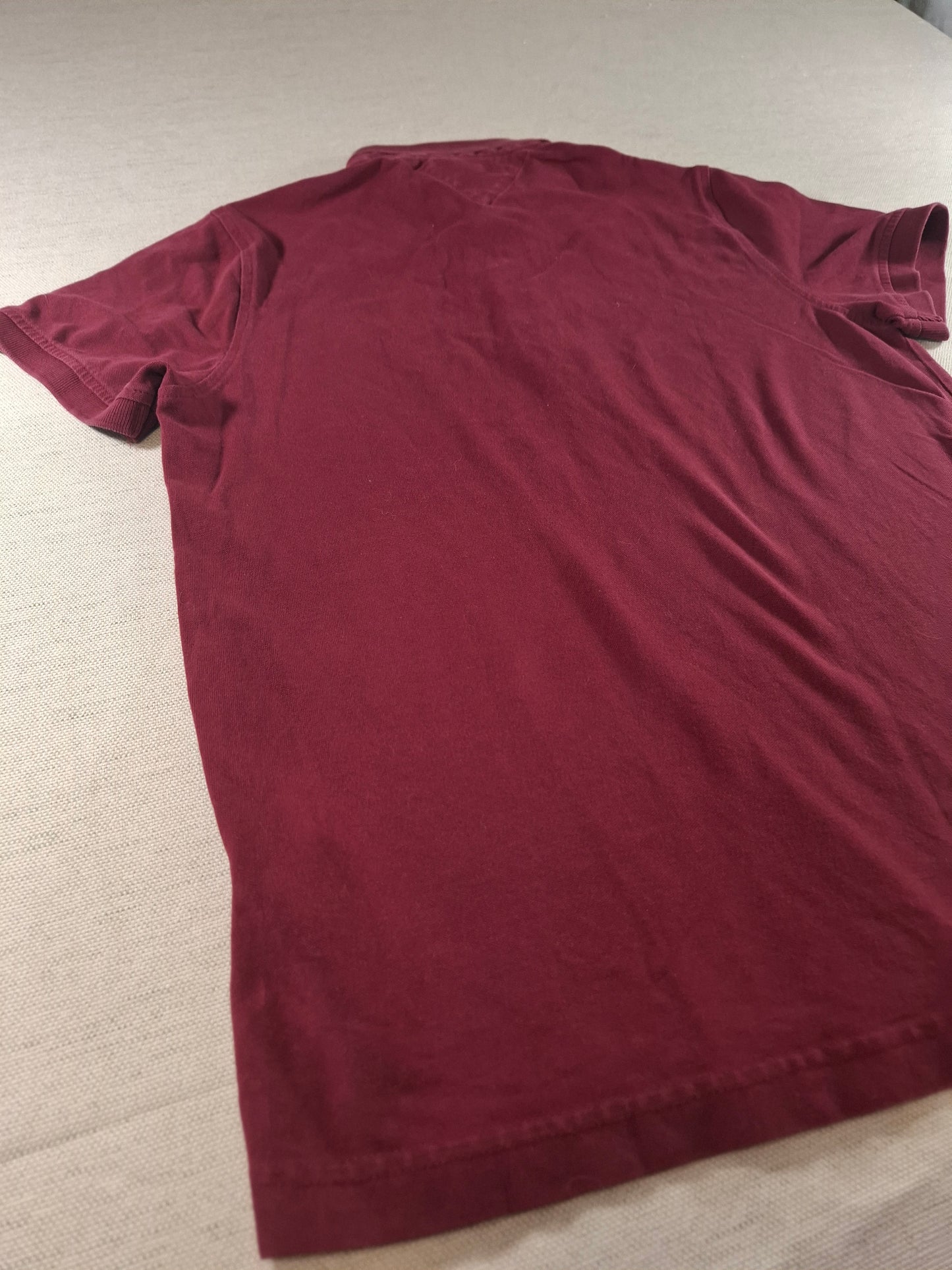 001345 Tommy Hilfiger Polo shirt size M Burgundy