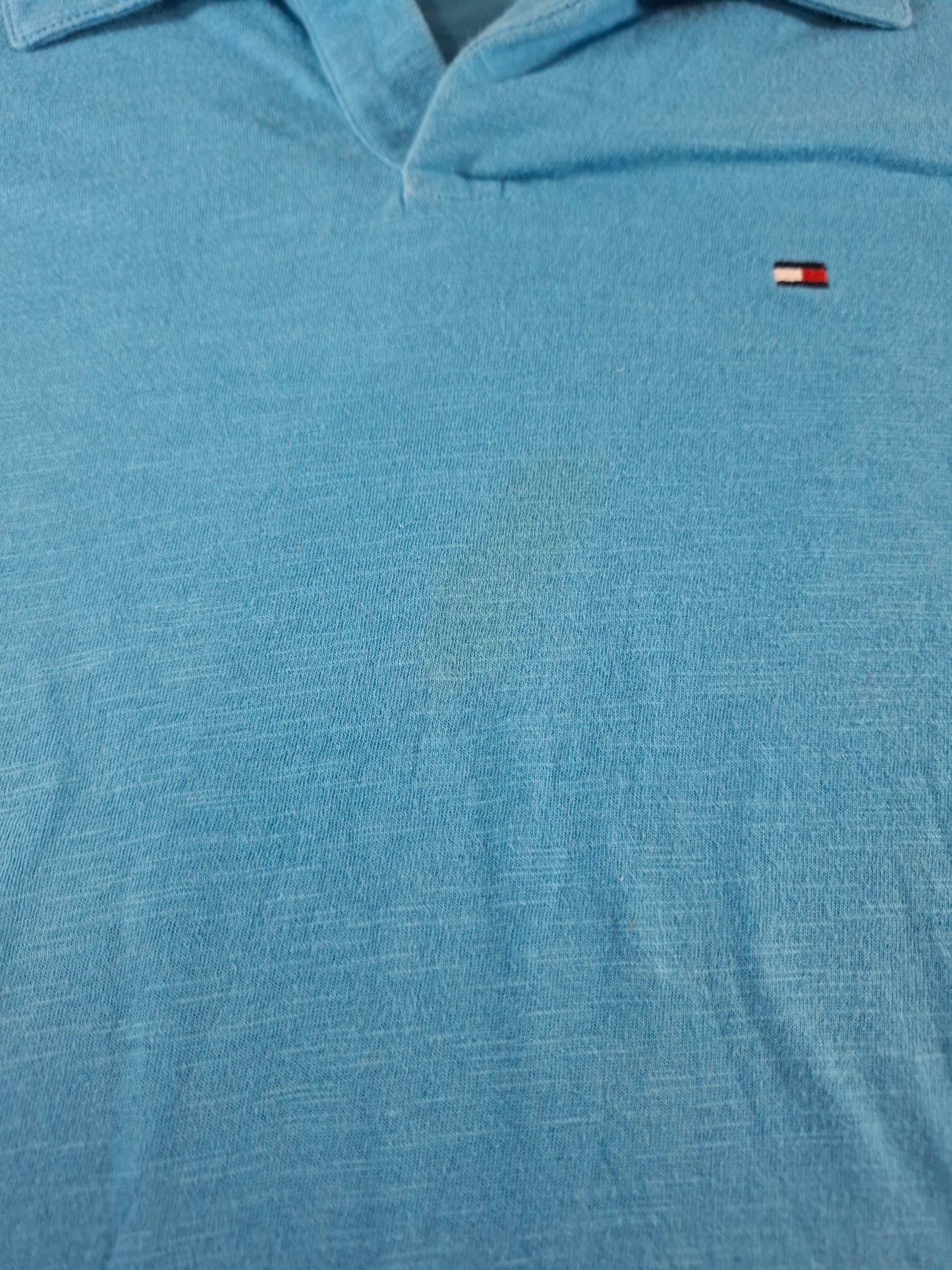 001347 Tommy Hilfiger Polo shirt size L Blue