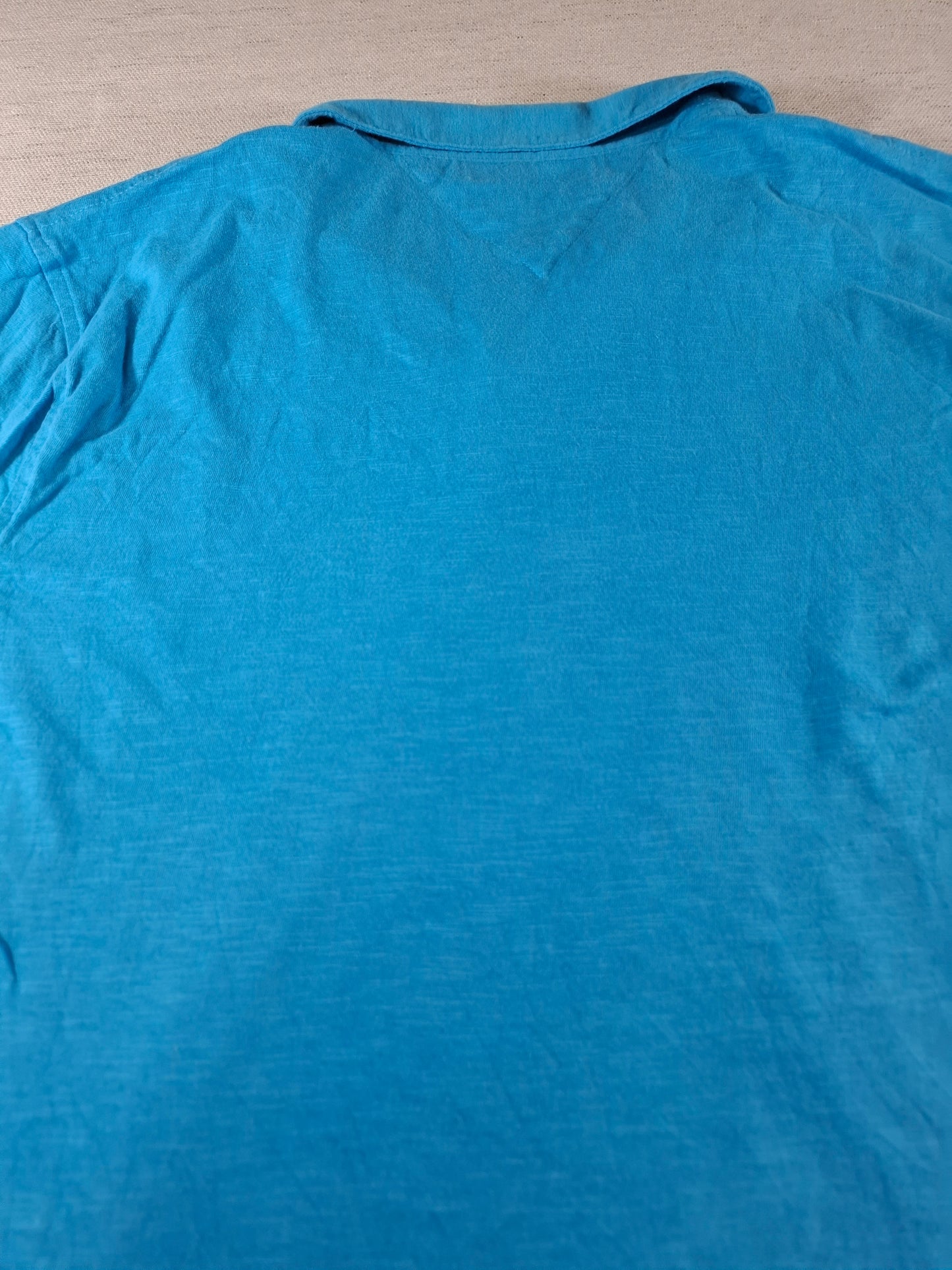 001347 Tommy Hilfiger Polo shirt size L Blue