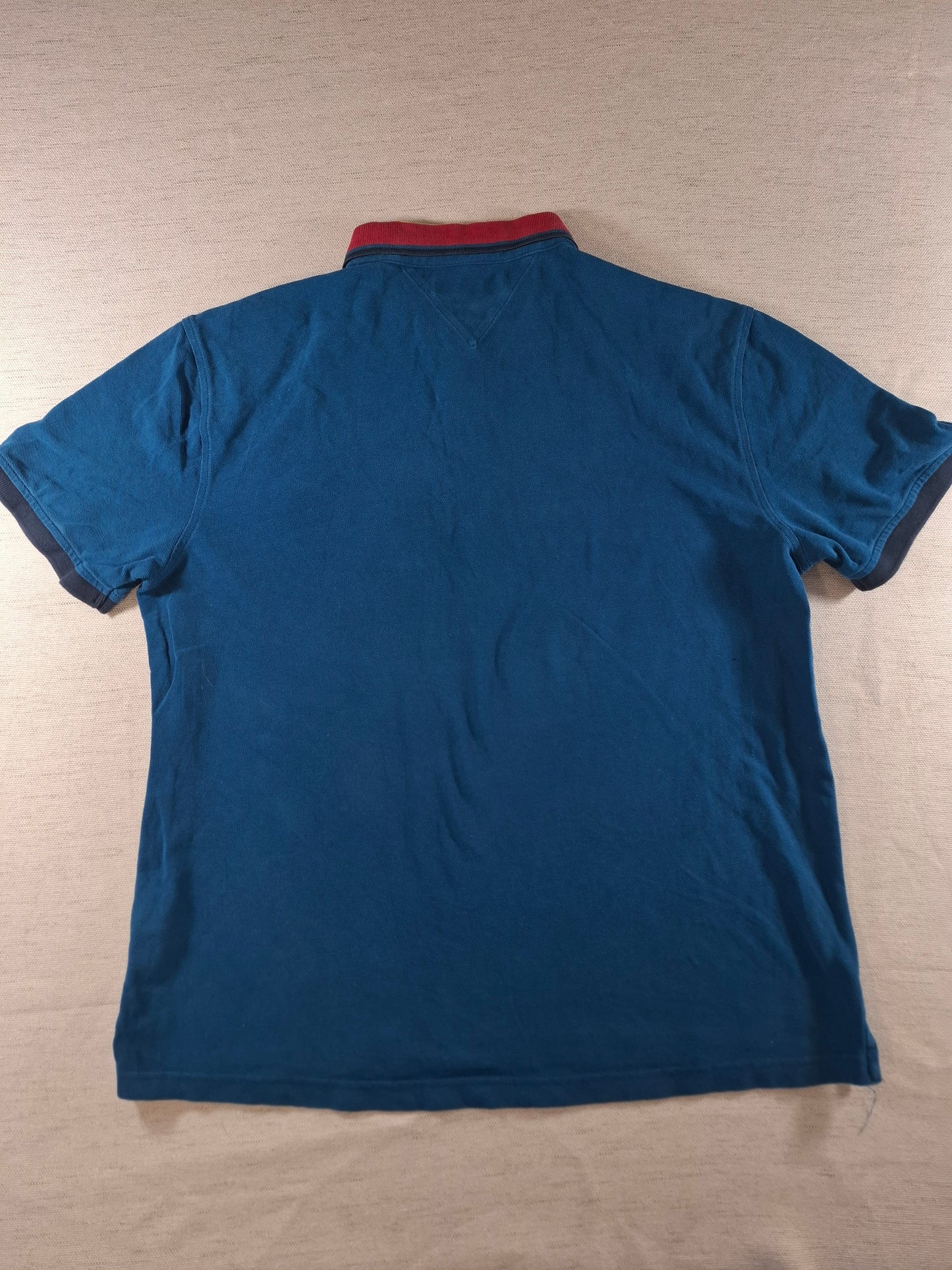 001349 Tommy Hilfiger Polo shirt size L Blue