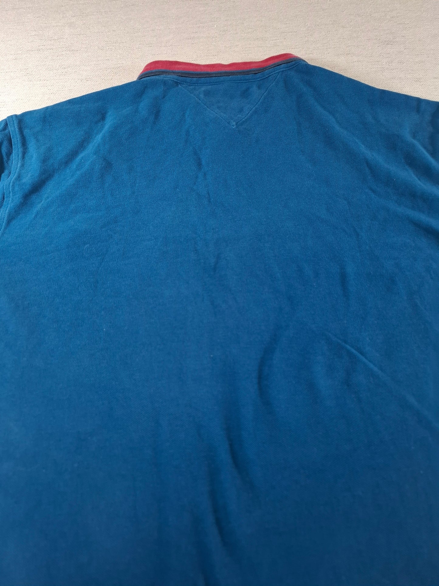 001349 Tommy Hilfiger Polo shirt size L Blue