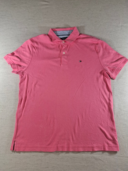001352 Tommy Hilfiger Polo shirt size M Pink