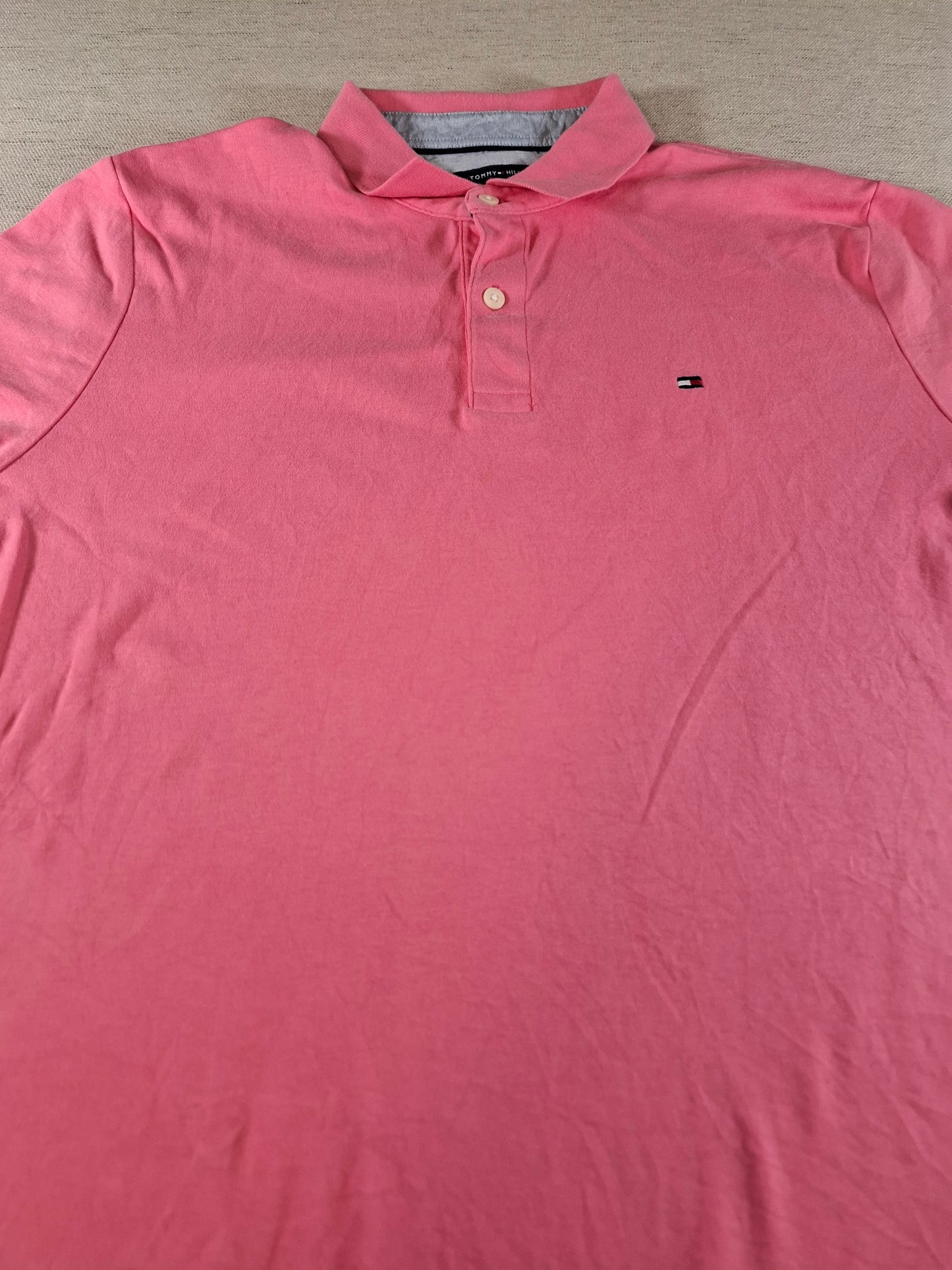 001352 Tommy Hilfiger Polo shirt size M Pink