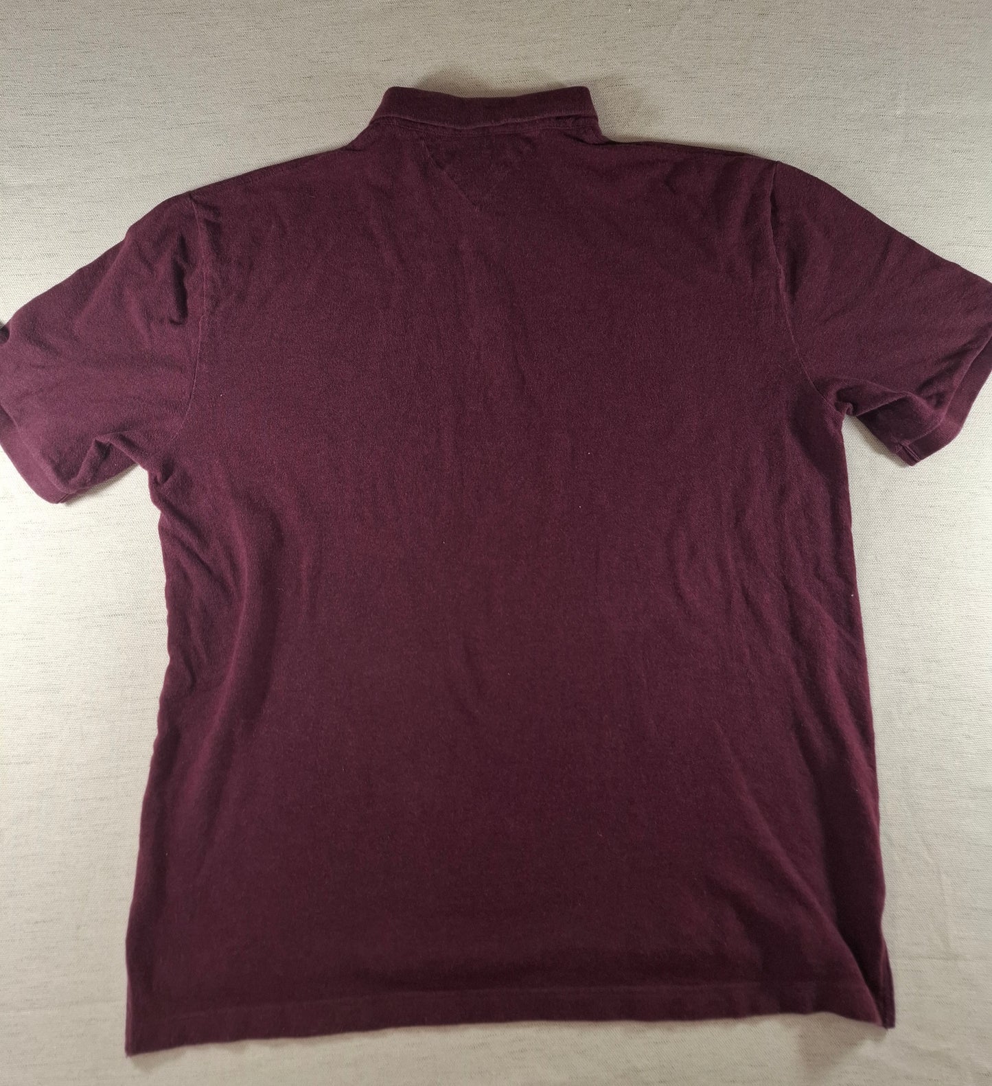 001353 Tommy Hilfiger Polo shirt size XXL Burgundy
