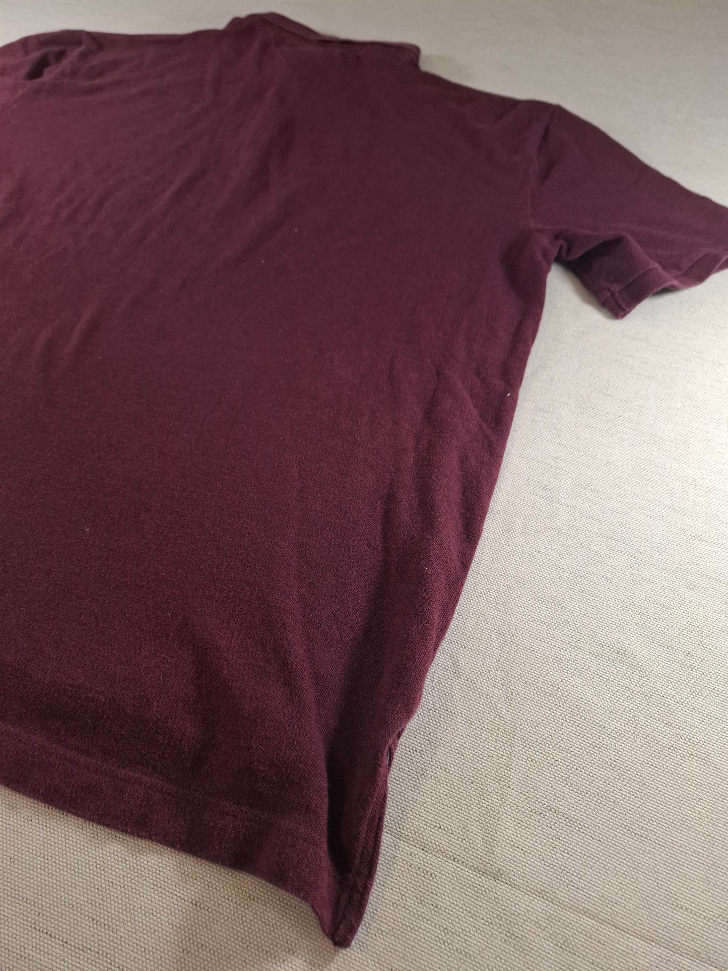 001353 Tommy Hilfiger Polo shirt size XXL Burgundy