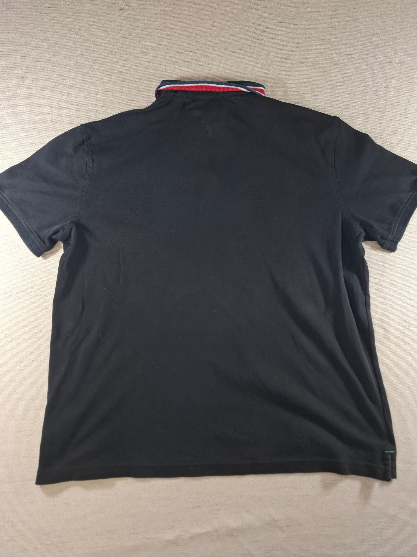 001354 Tommy Hilfiger Polo shirt size XL Black