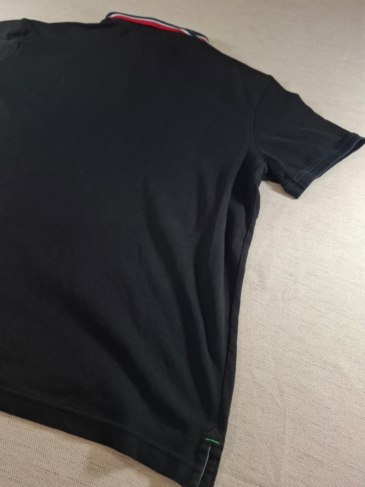 001354 Tommy Hilfiger Polo shirt size XL Black