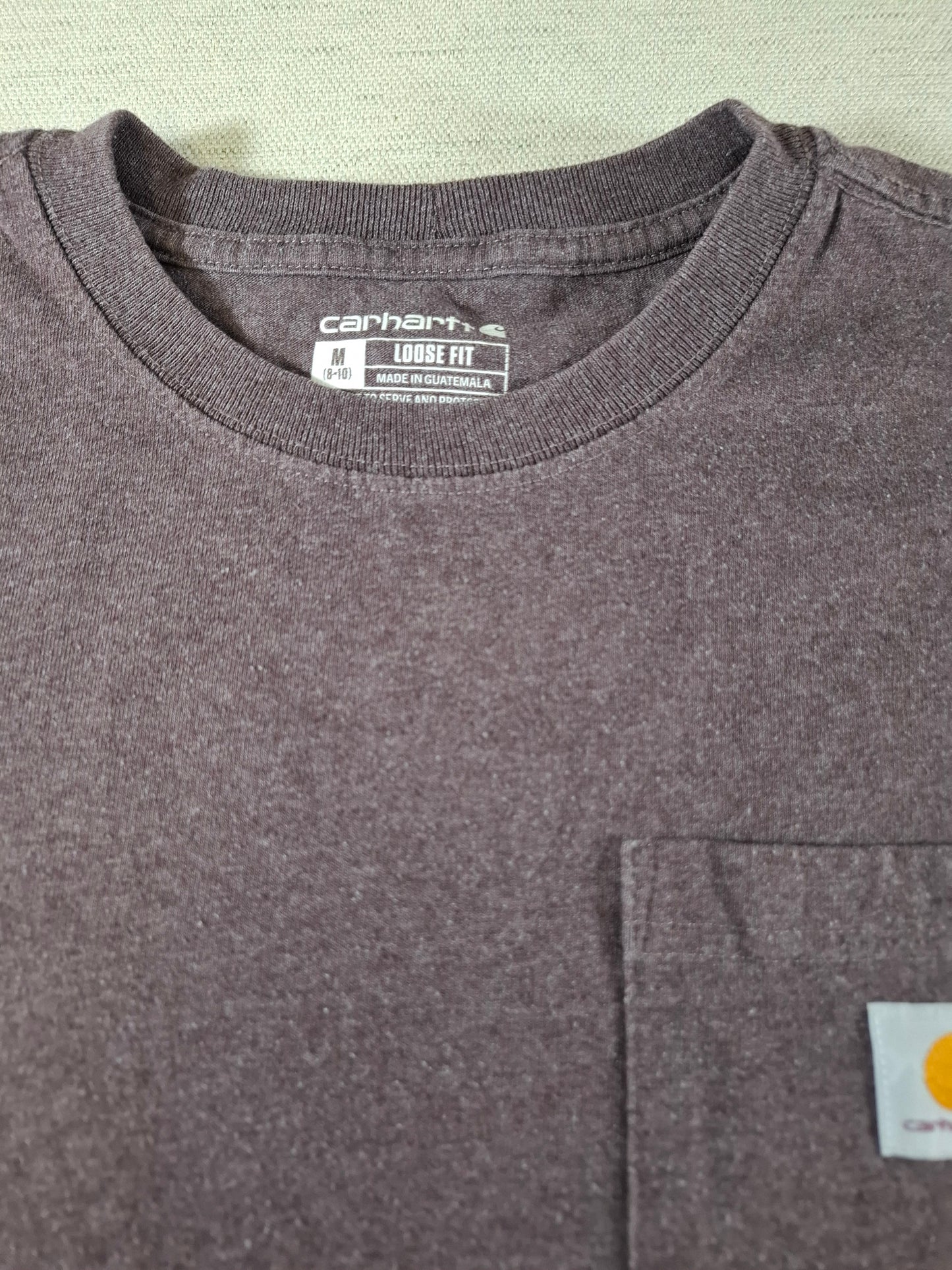 001355 Carhartt T-shirt size M Brown/ Mauve