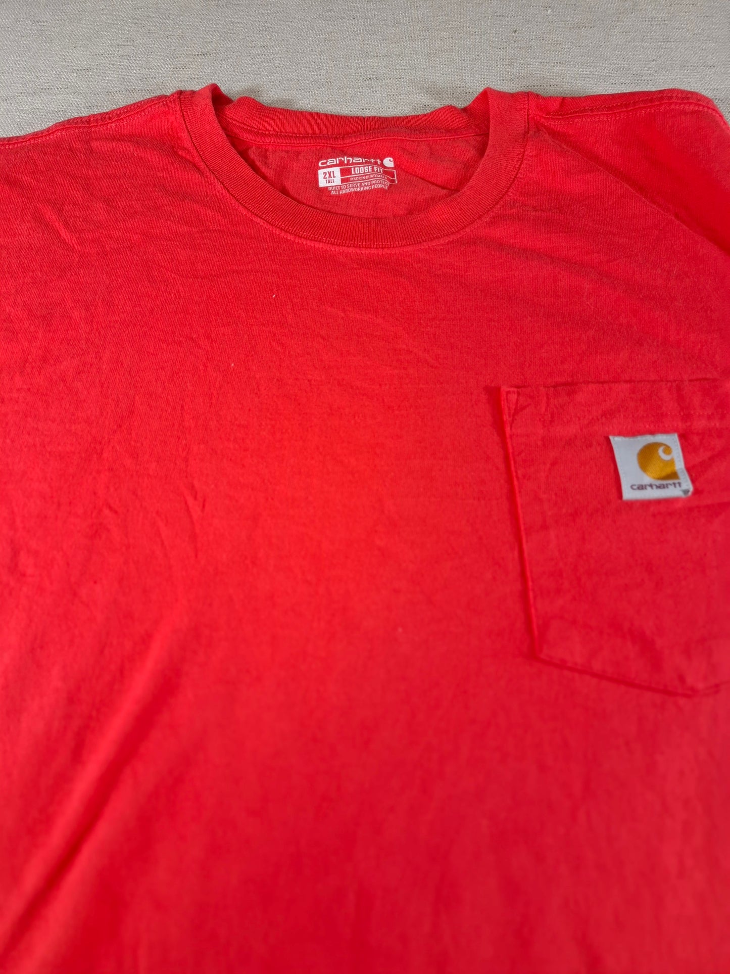 001357 Carhartt T-shirt size XXL Orange