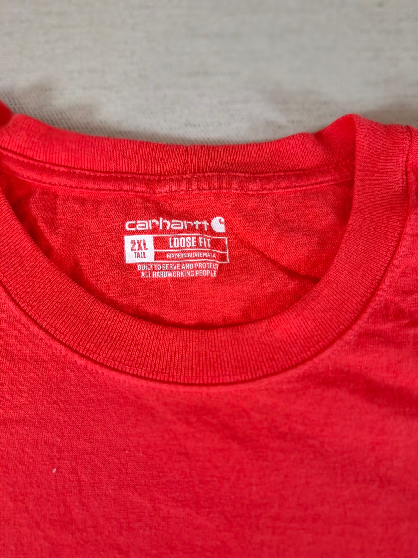 001357 Carhartt T-shirt size XXL Orange