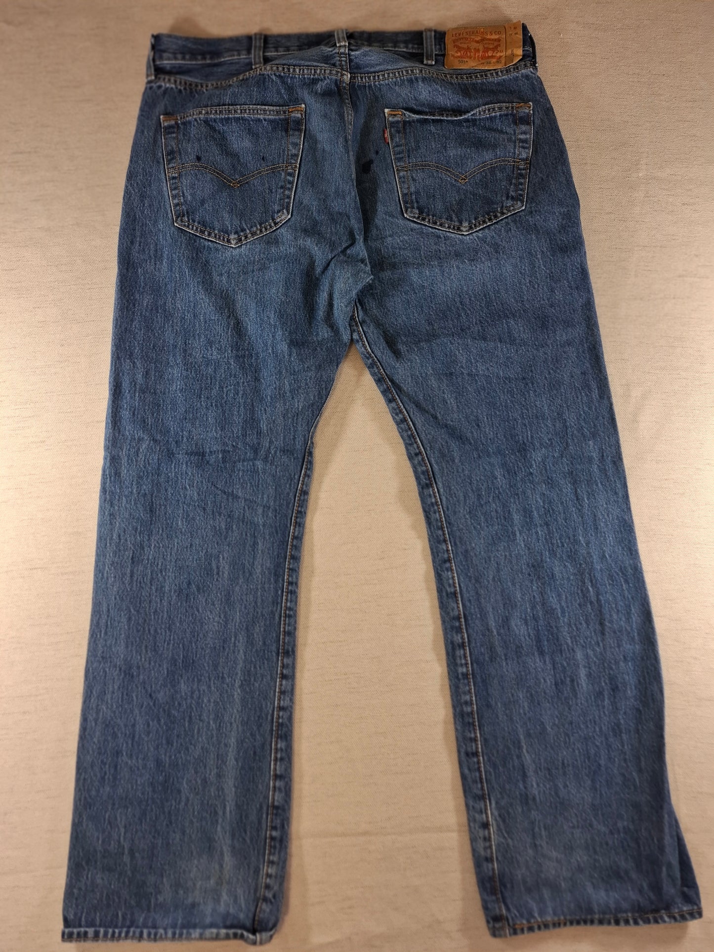 000231 Levi's 501 38/32 size Jeans Blue