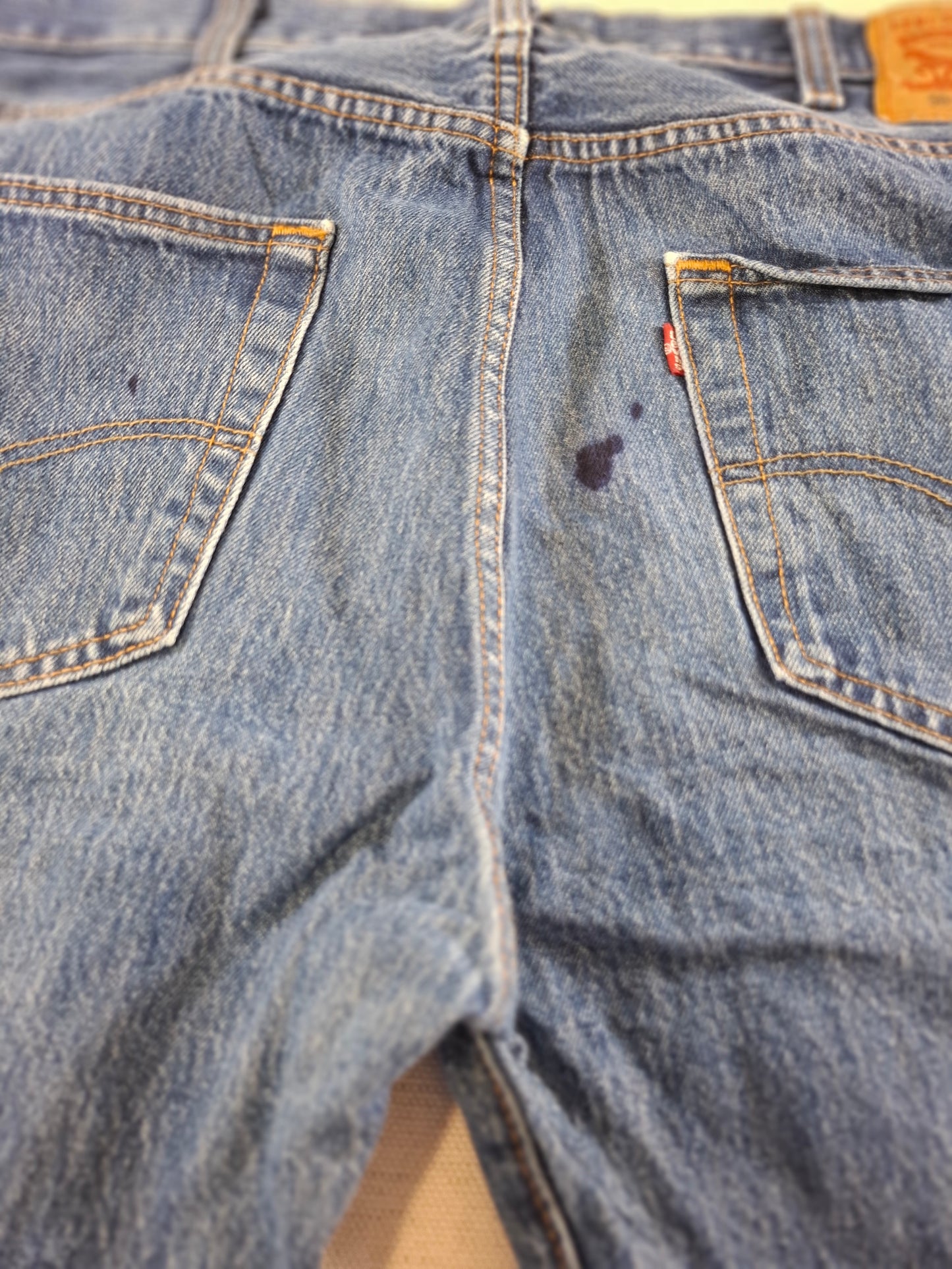 000231 Levi's 501 38/32 size Jeans Blue