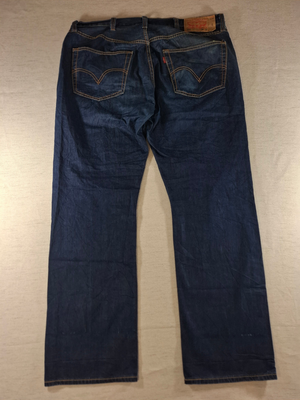000232 Levi's 501 Jeans size 38/32 Blue