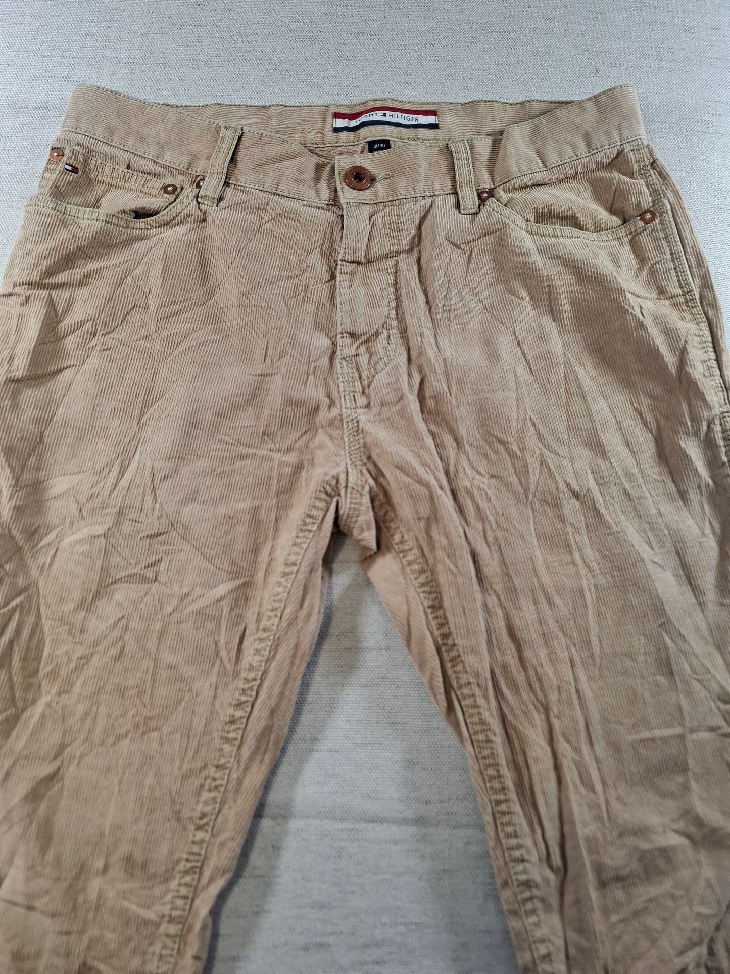 001378 Tommy Hilfiger Corduroy – Beige, Size 31/30