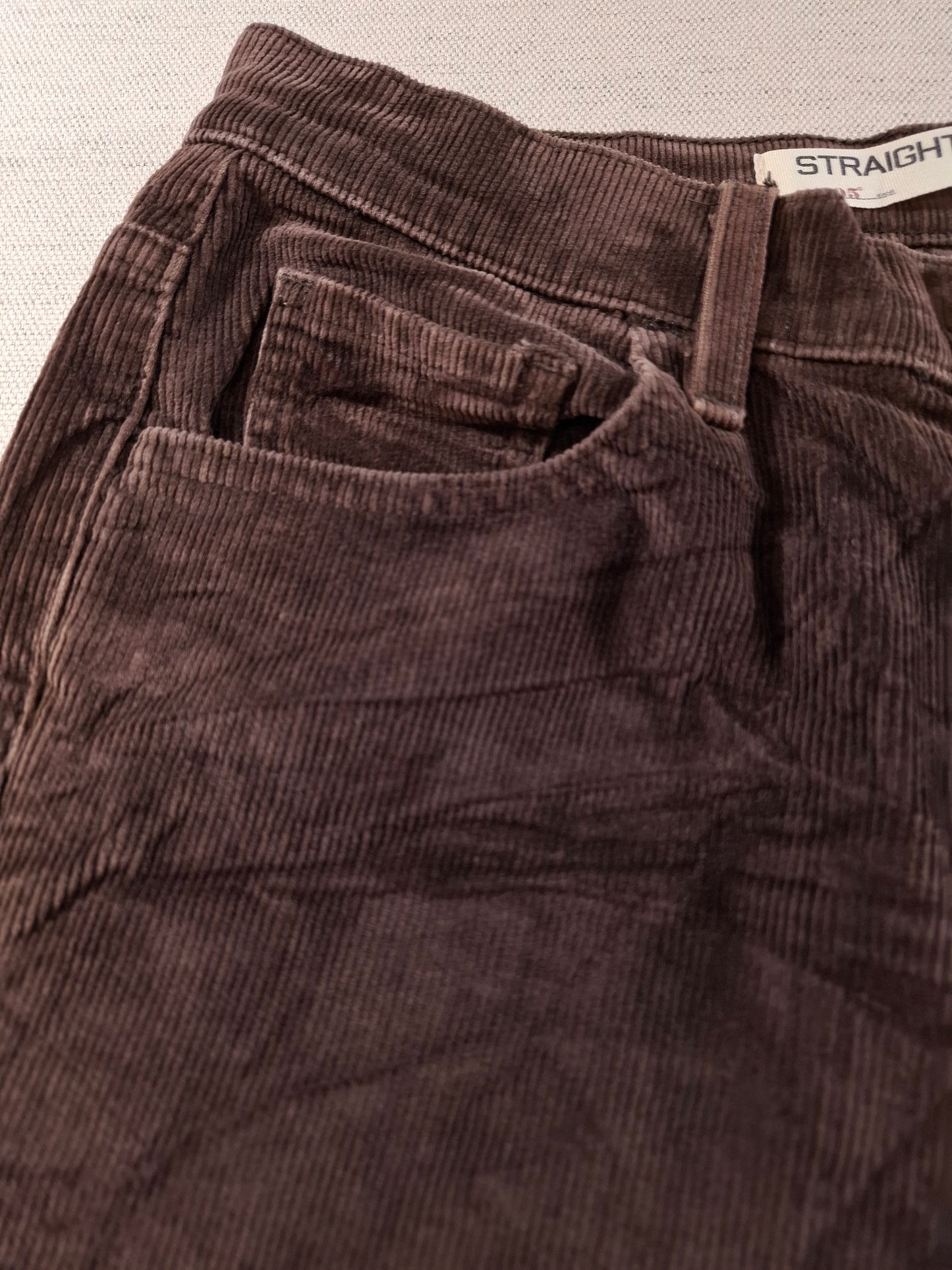 001380 Levi's Corduroy – Brown, Size 6M