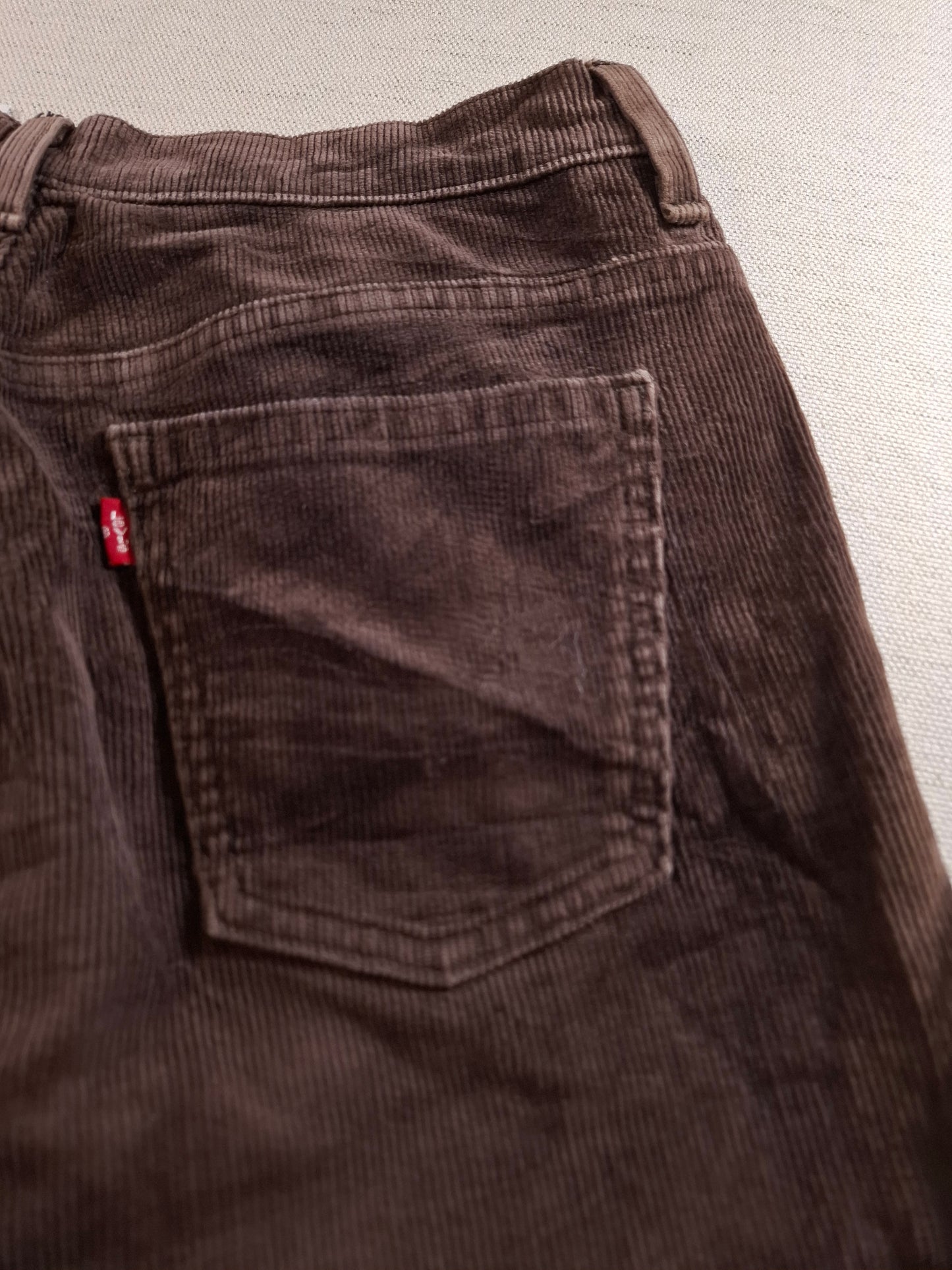 001380 Levi's Corduroy – Brown, Size 6M