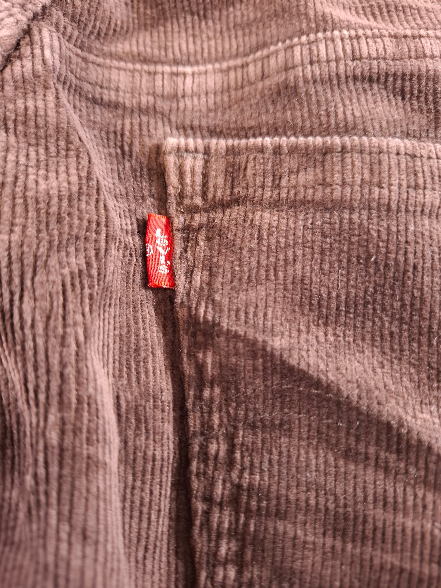 001380 Levi's Corduroy – Brown, Size 6M