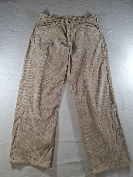 001381 Levi's Corduroy – Beige, Size 34/32
