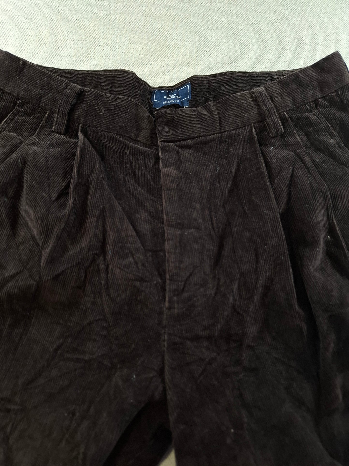 001383 Dockers Corduroy – Brown, Size 32/30