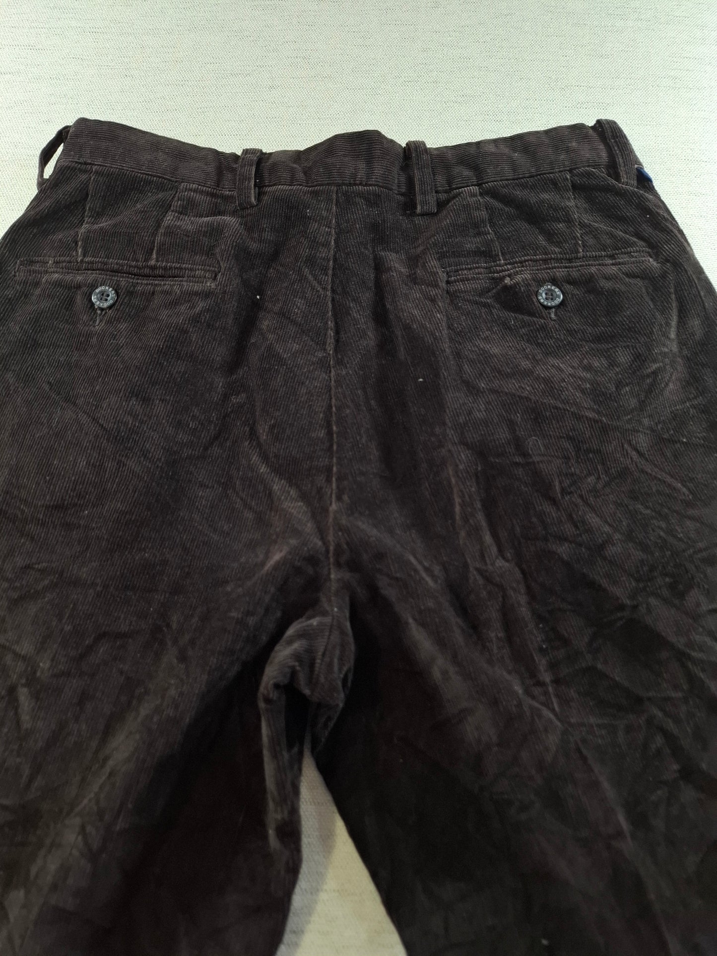 001383 Dockers Corduroy – Brown, Size 32/30