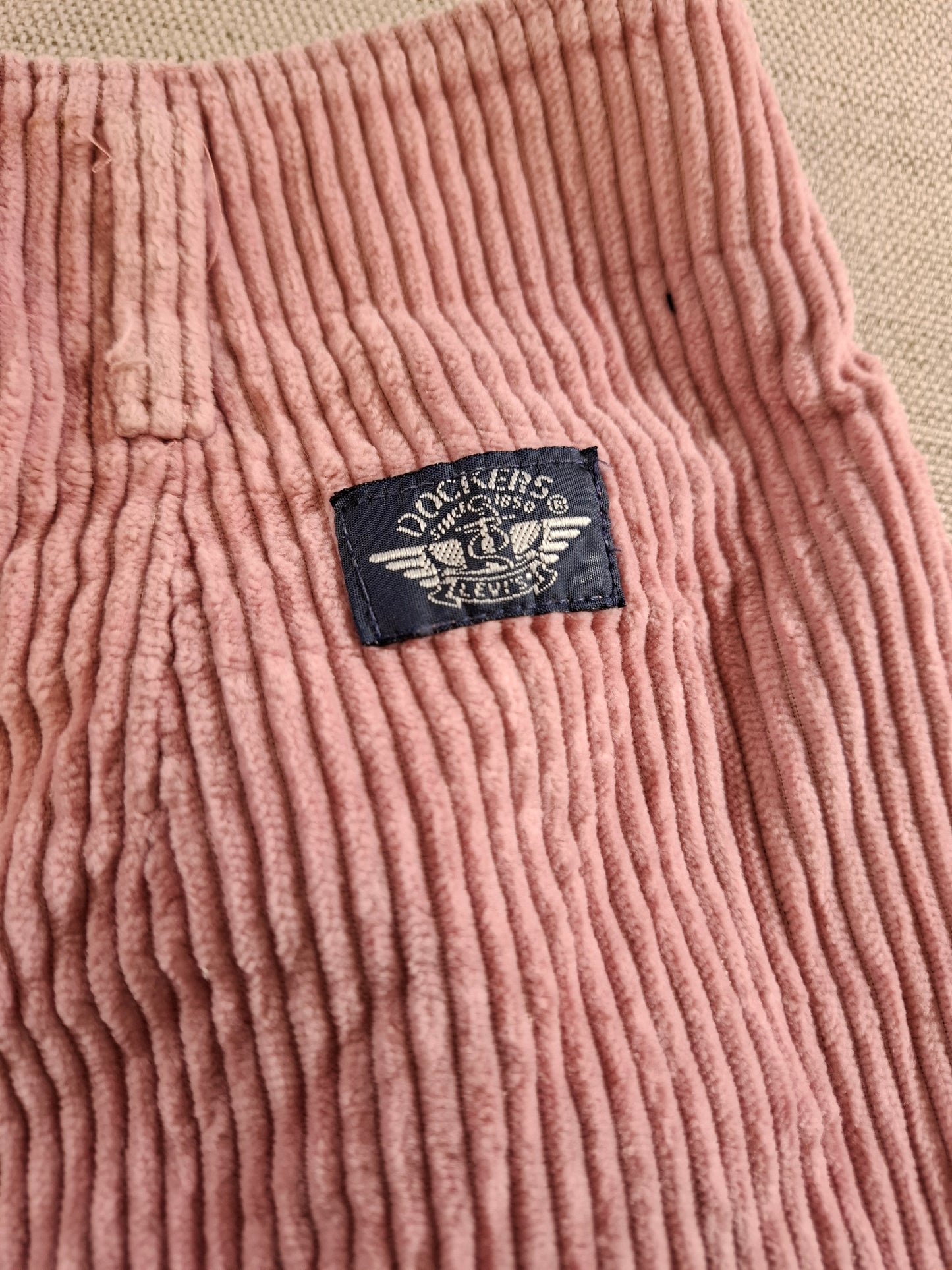 001384 Dockers Corduroy – Pink, Size 12