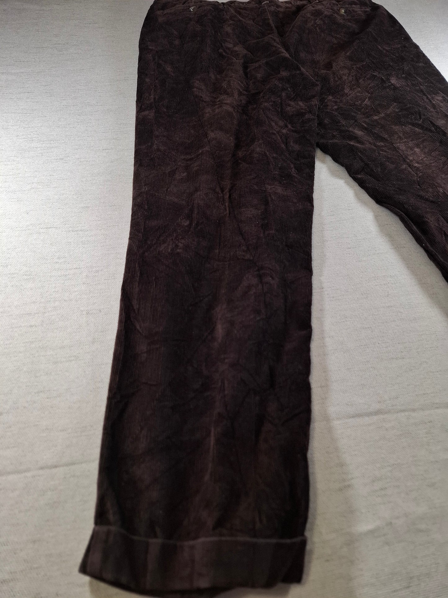 001385 Dockers Corduroy – Brown, Size 40/32