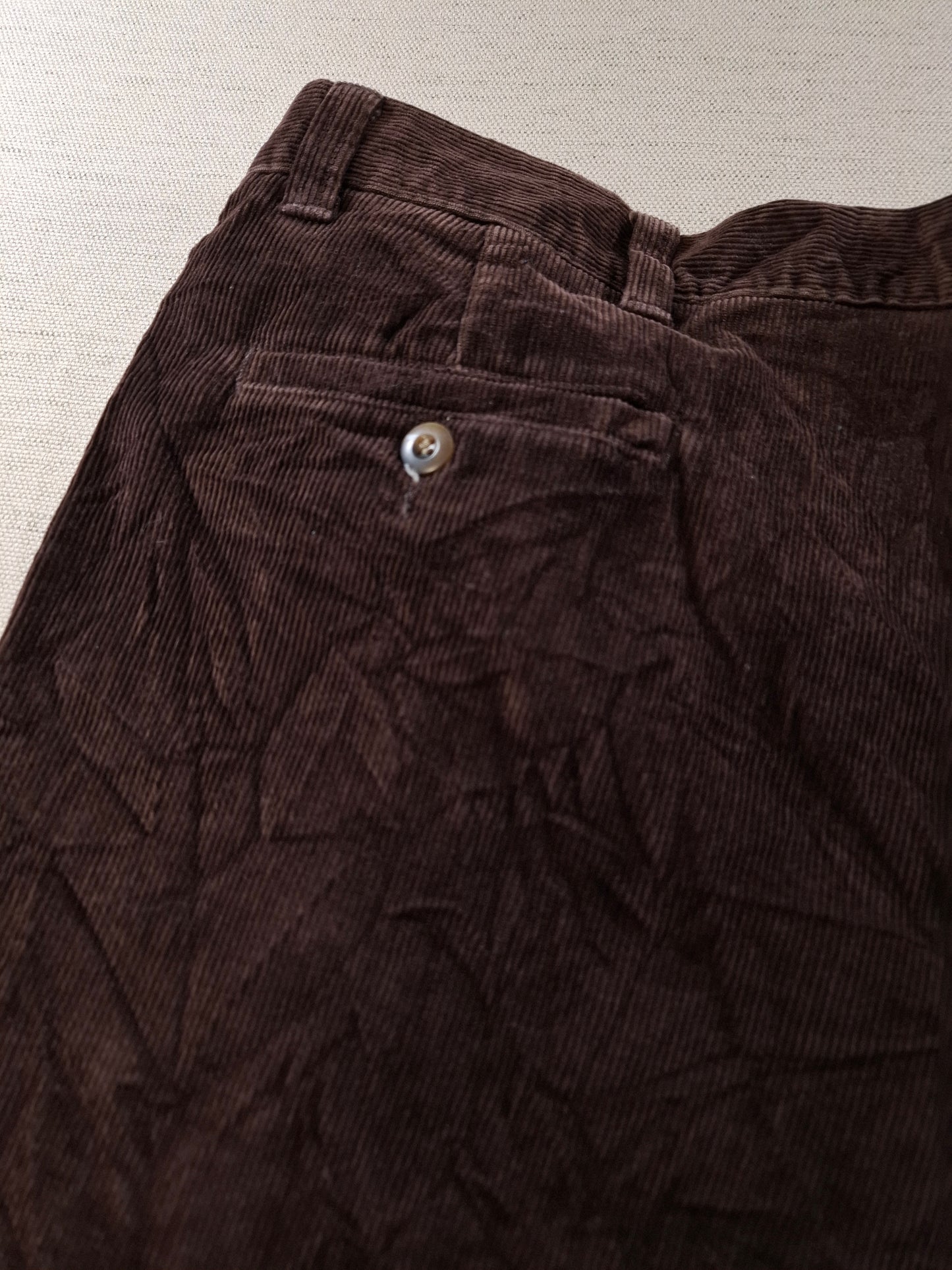 001385 Dockers Corduroy – Brown, Size 40/32