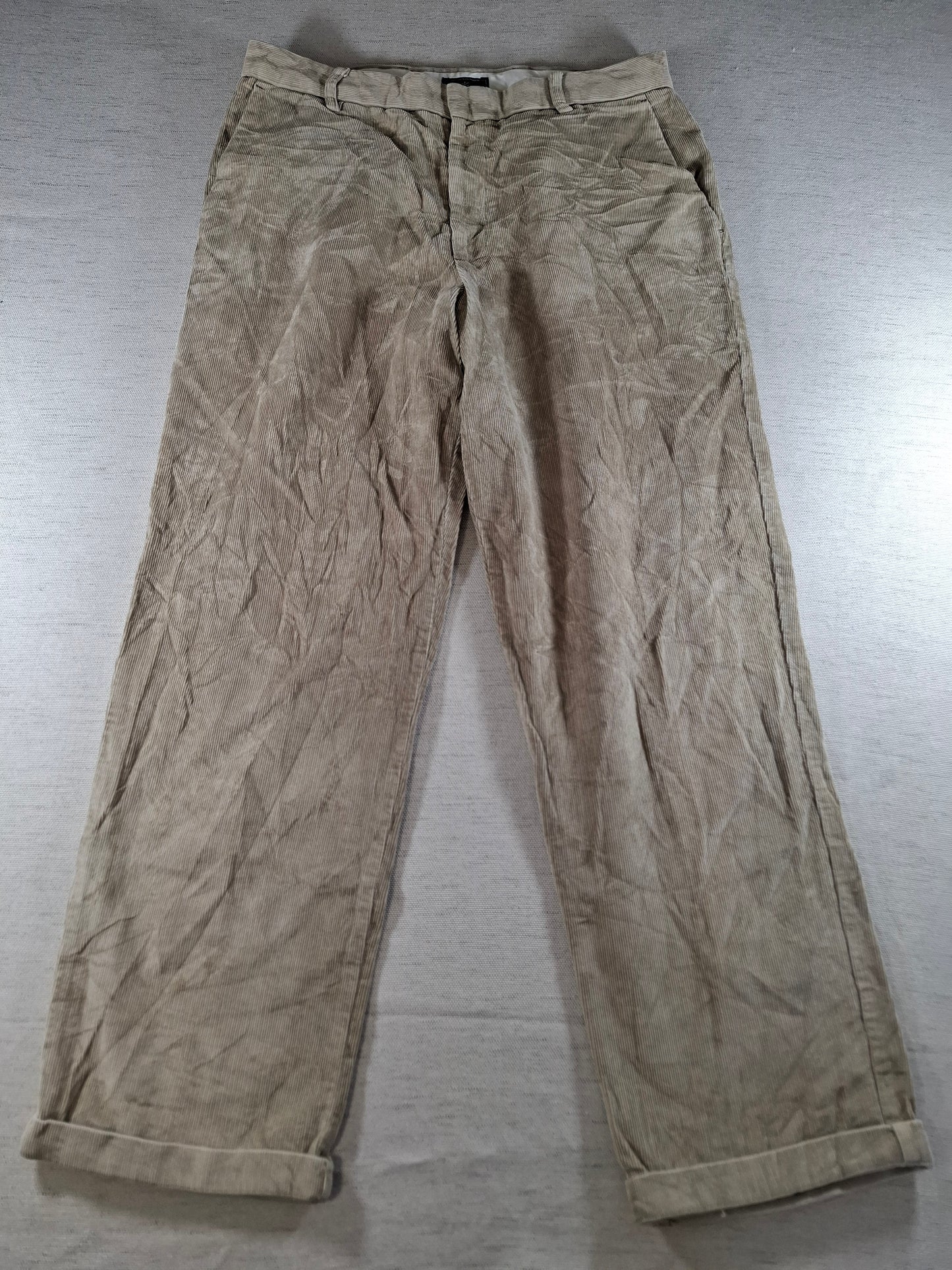 001386 Dockers Corduroy – Beige, Size 34/32