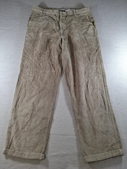 001386 Dockers Corduroy – Beige, Size 34/32