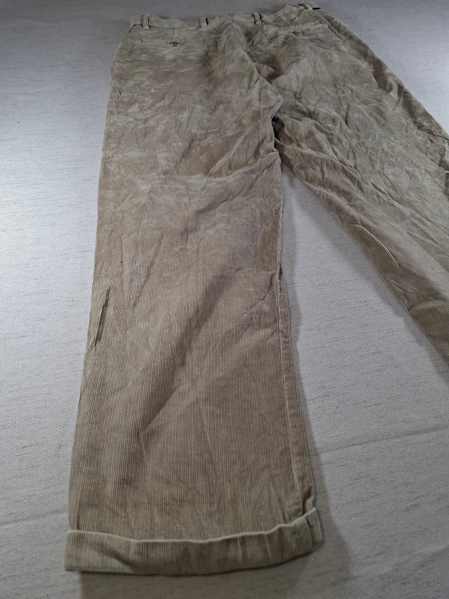 001386 Dockers Corduroy – Beige, Size 34/32