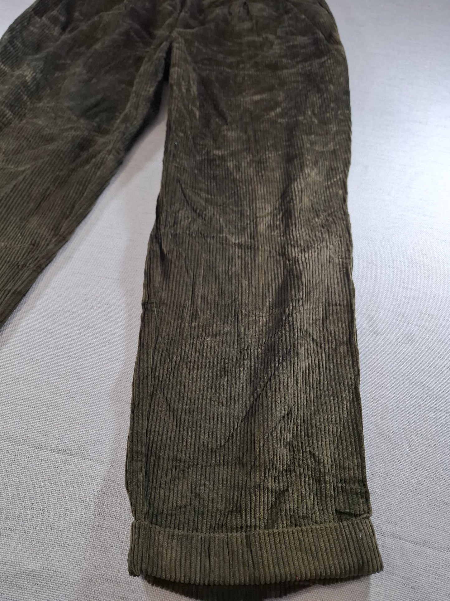 001387 Dockers Corduroy – Green, Size 34/34