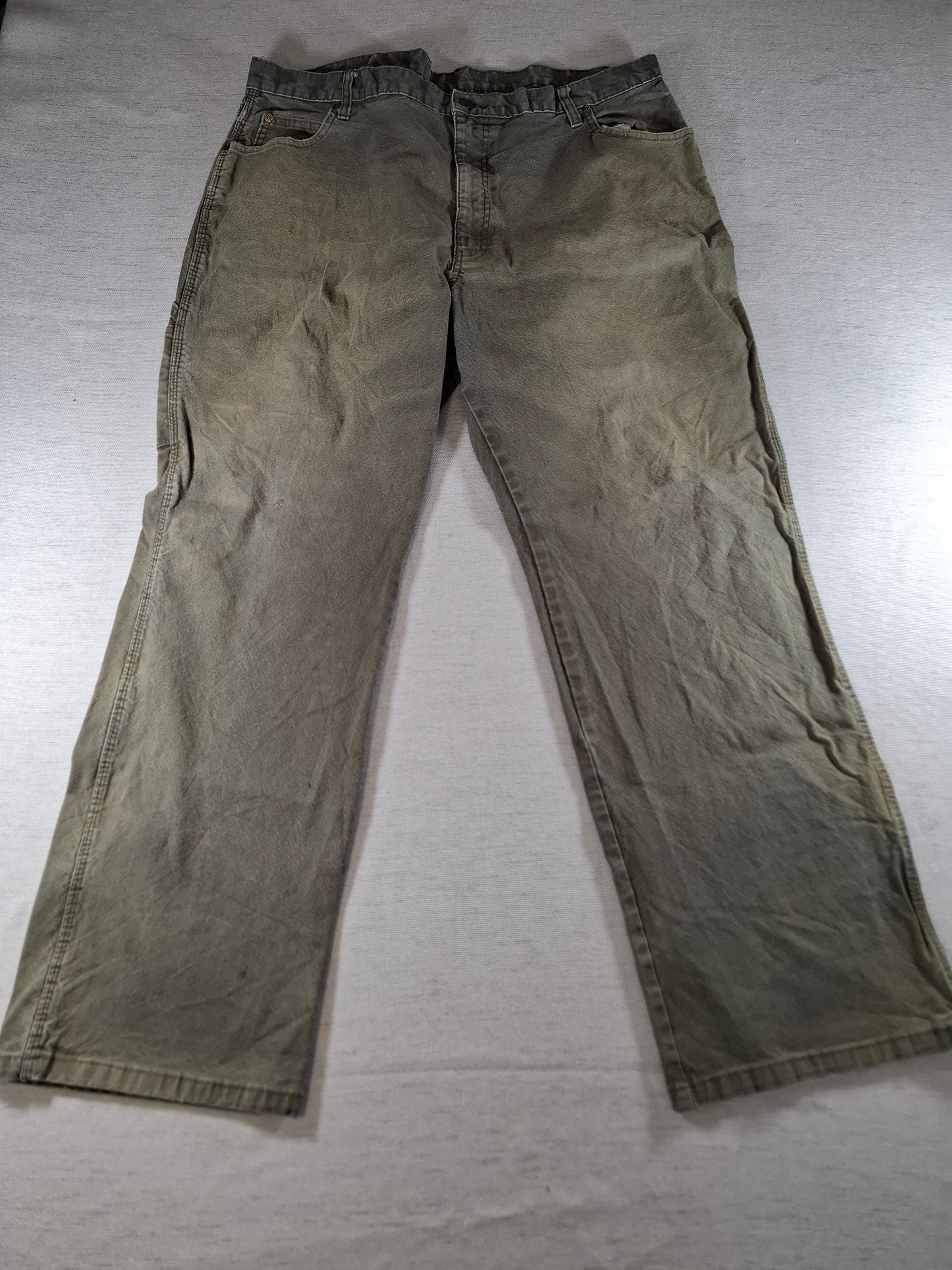 001391 Dickies Jeans – Green, Size 40/32