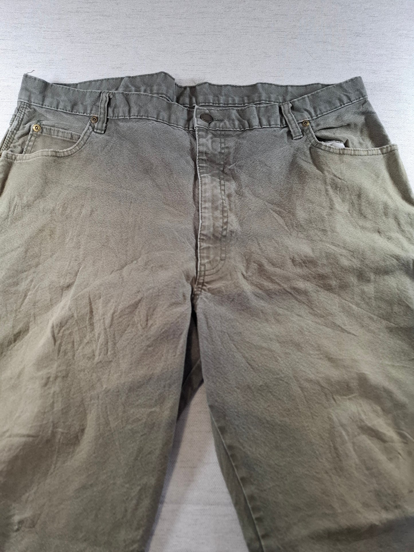 001391 Dickies Jeans – Green, Size 40/32