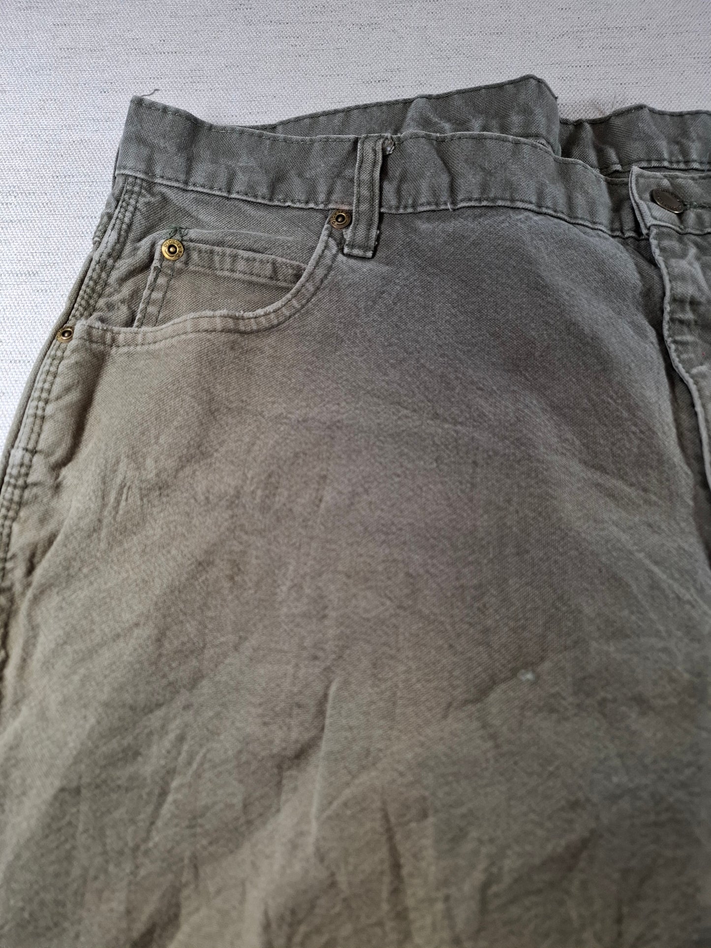 001391 Dickies Jeans – Green, Size 40/32