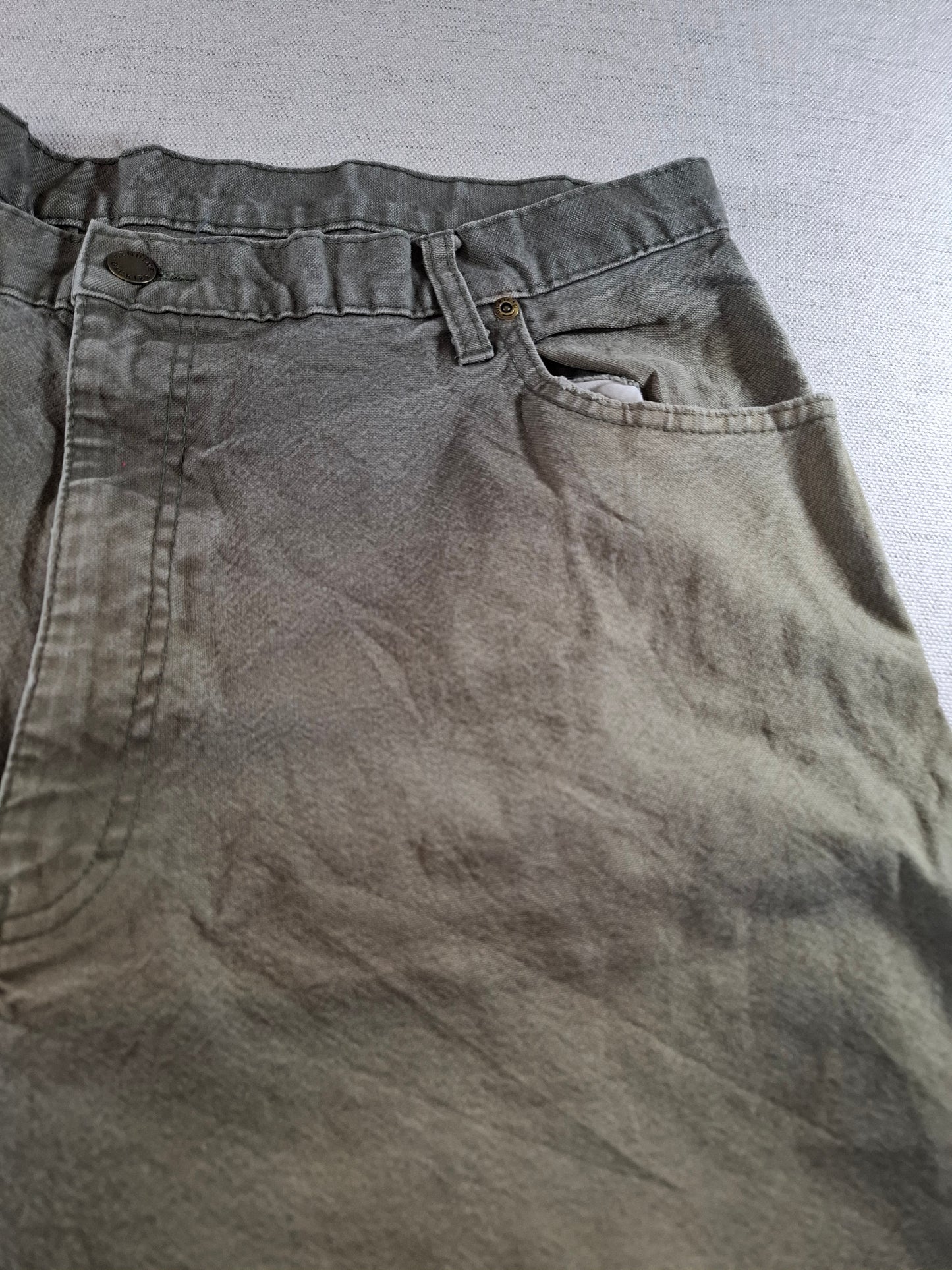 001391 Dickies Jeans – Green, Size 40/32
