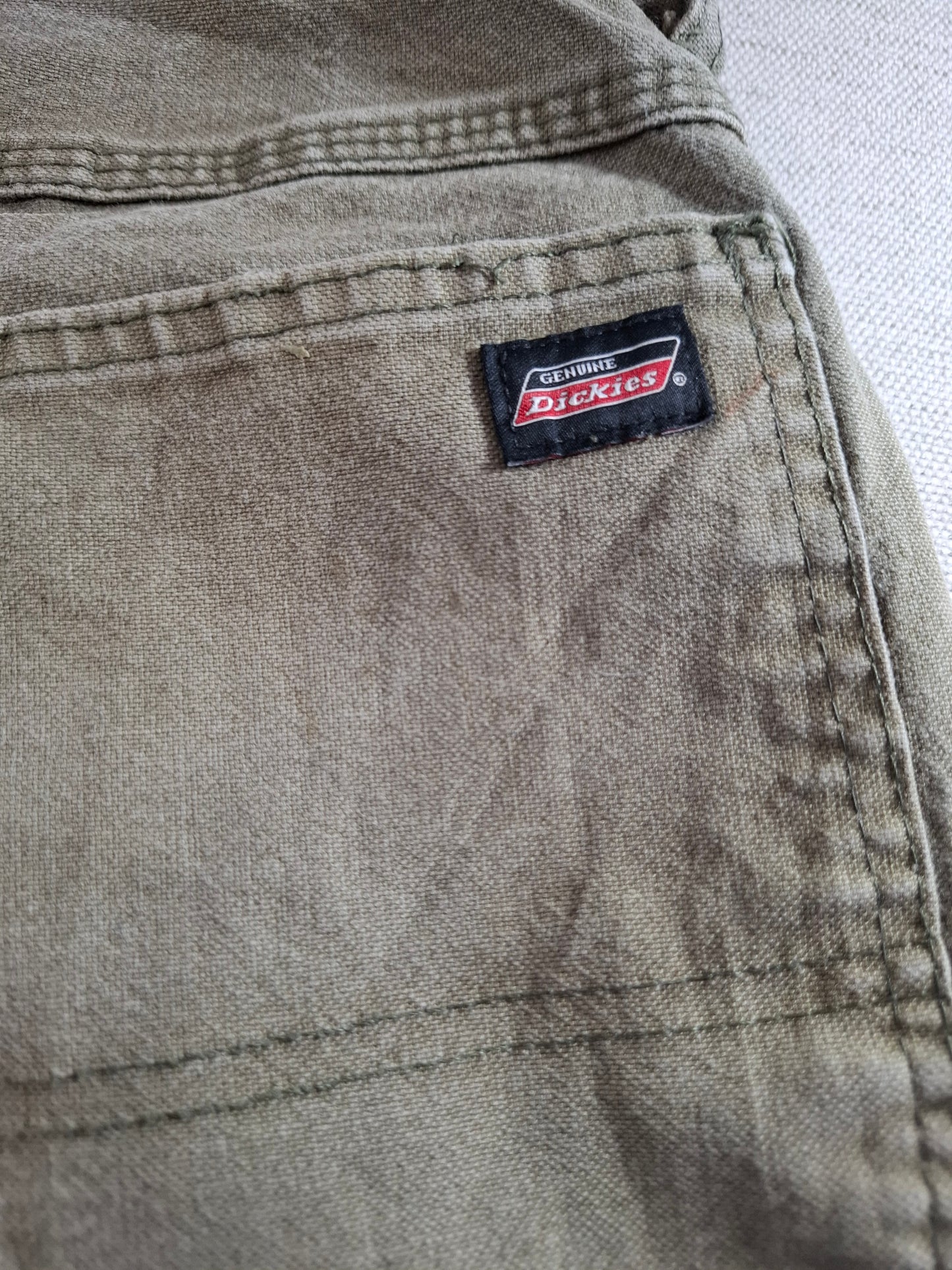 001391 Dickies Jeans – Green, Size 40/32