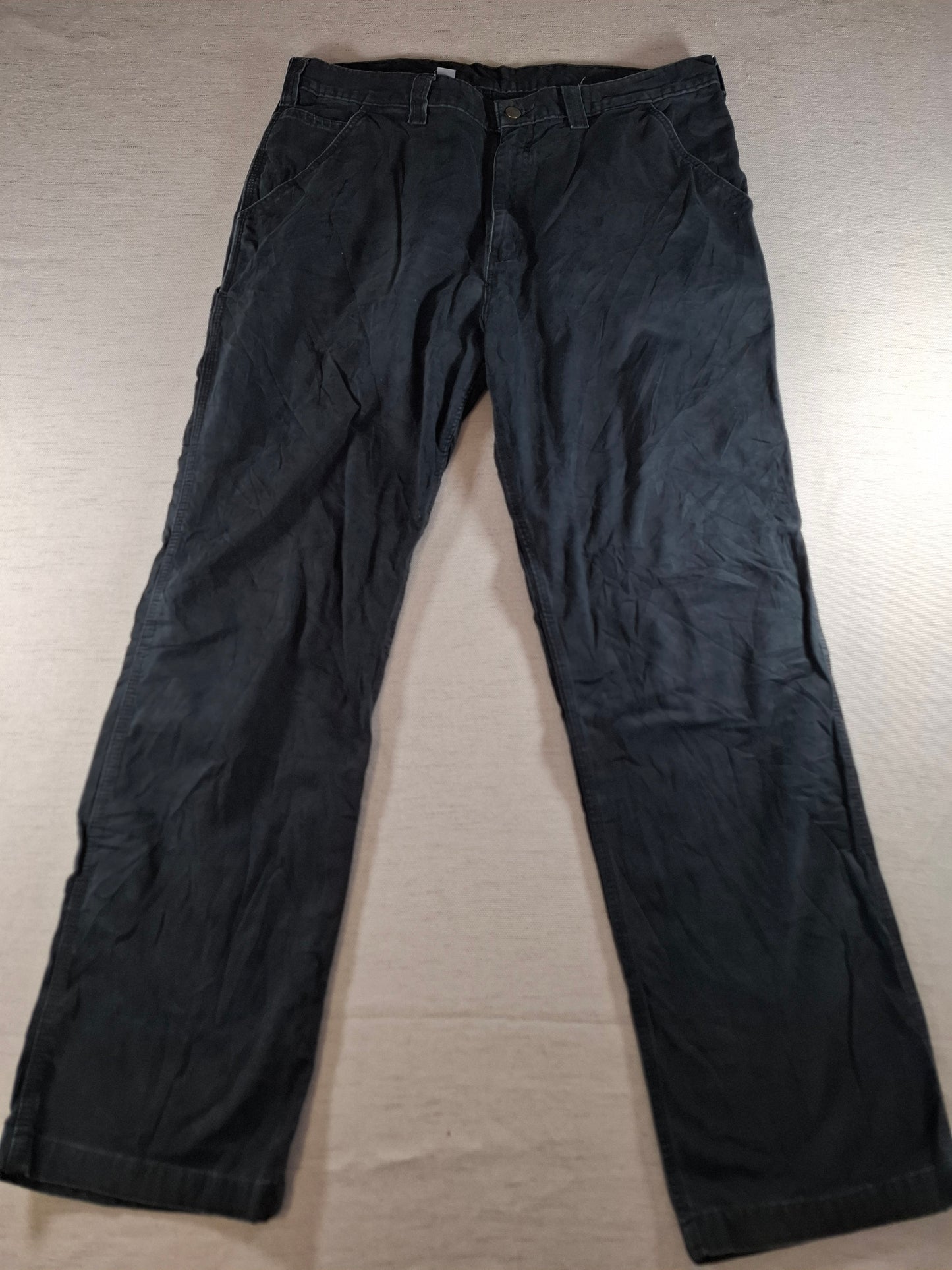 001392 Carhartt Jeans – Black, Size 38/32