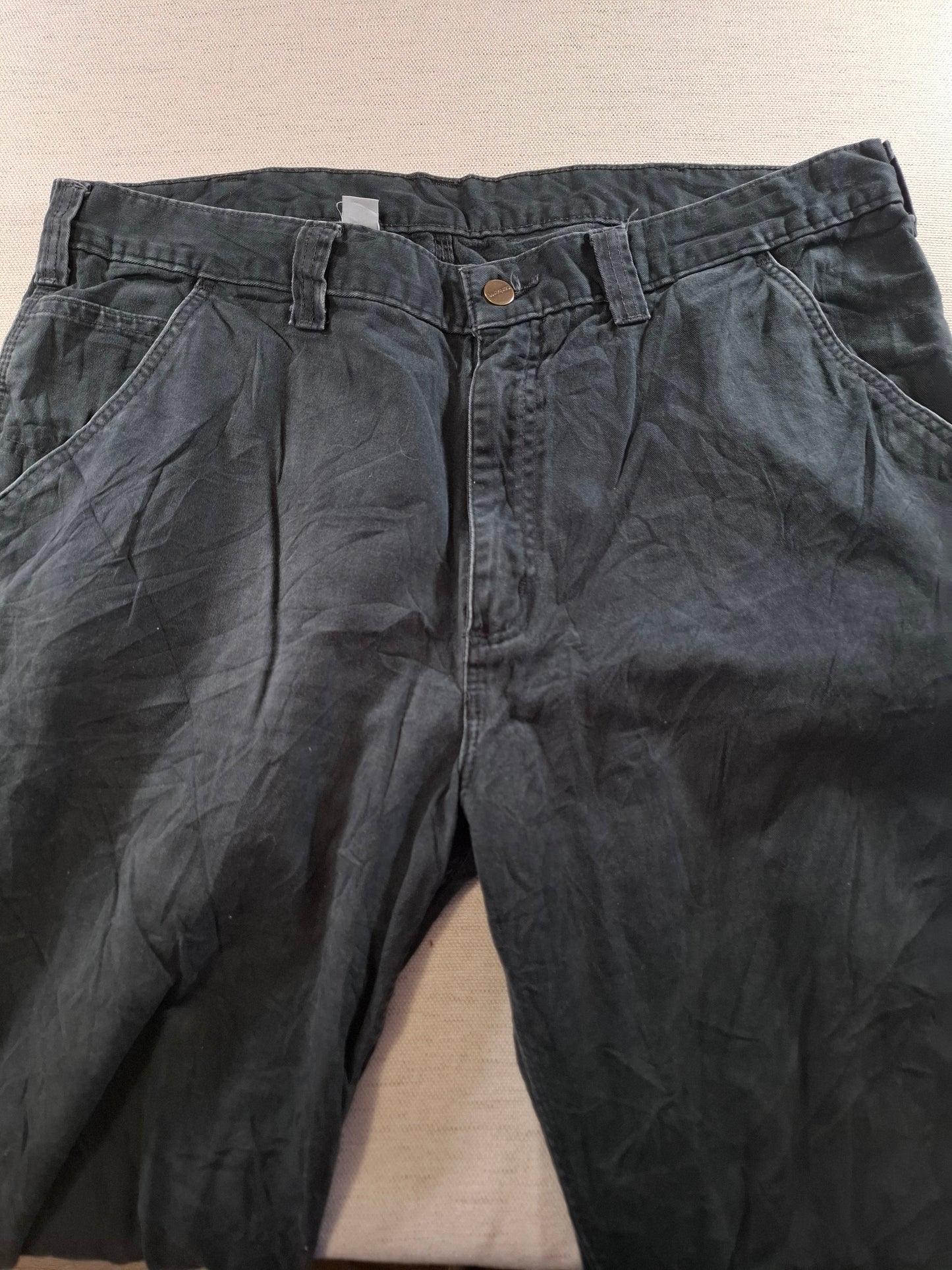 001392 Carhartt Jeans – Black, Size 38/32