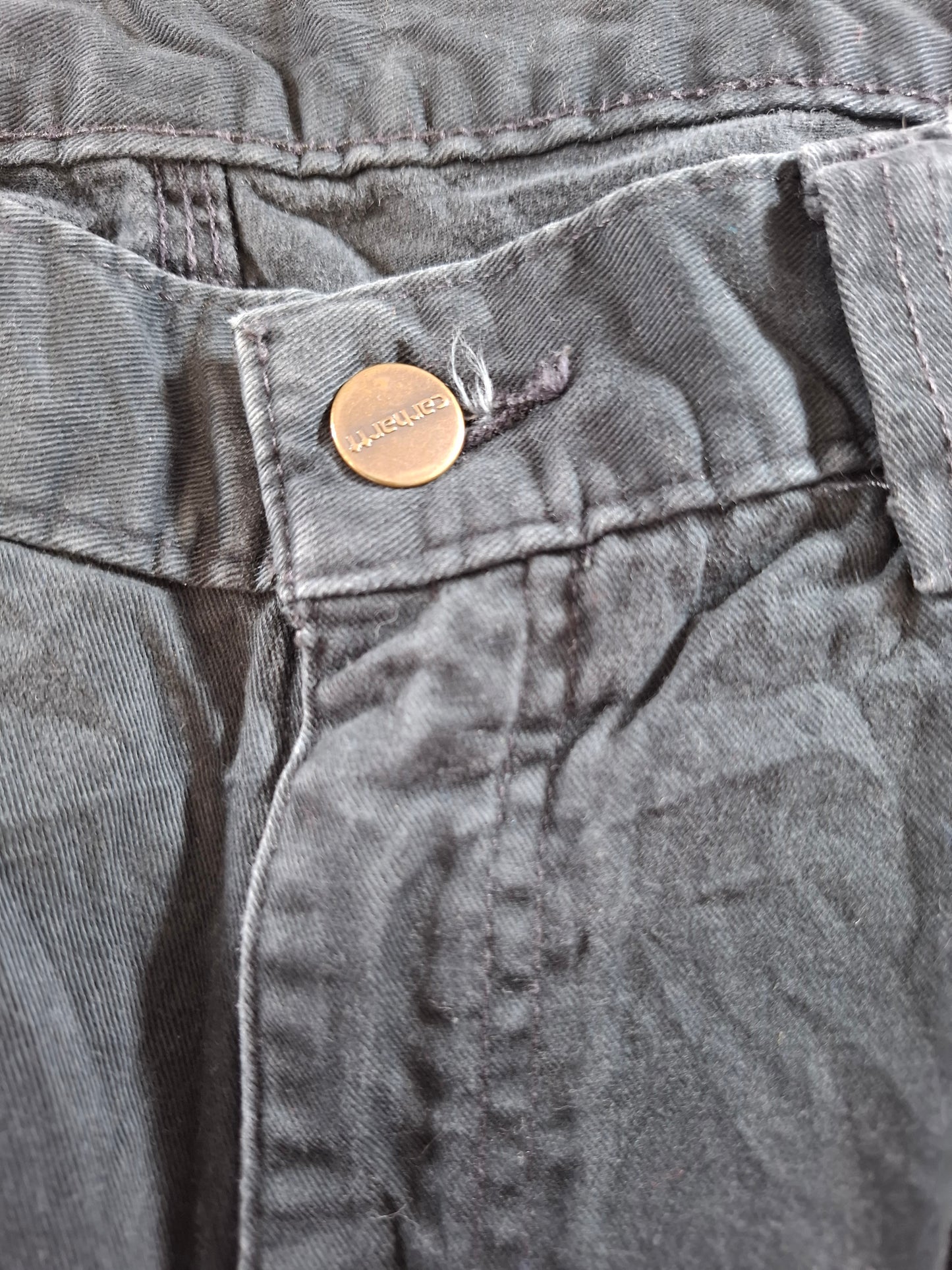 001392 Carhartt Jeans – Black, Size 38/32