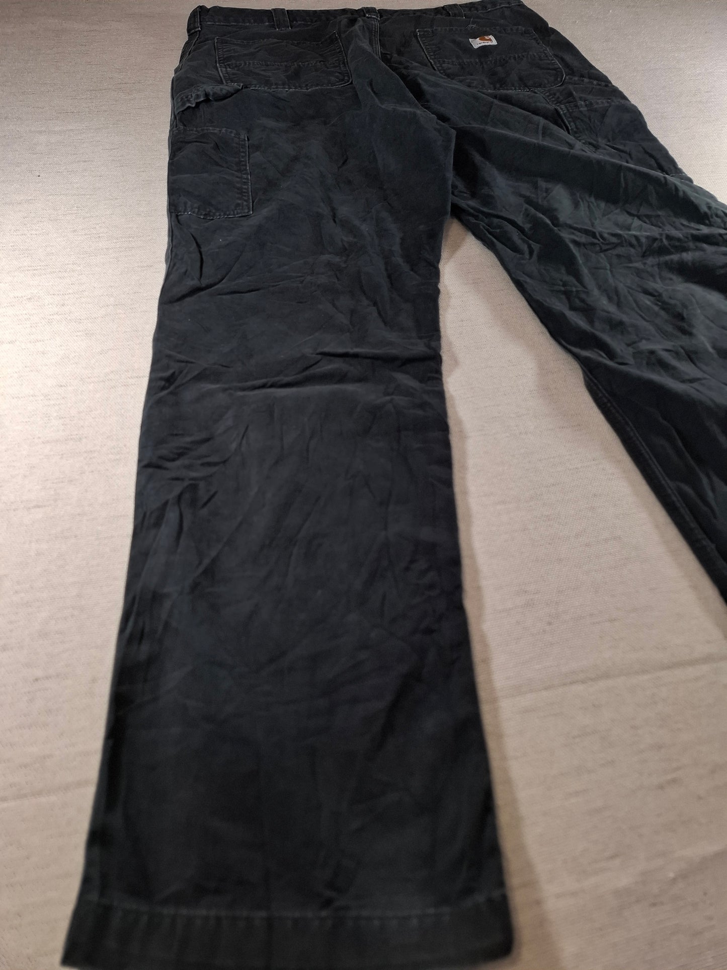 001392 Carhartt Jeans – Black, Size 38/32