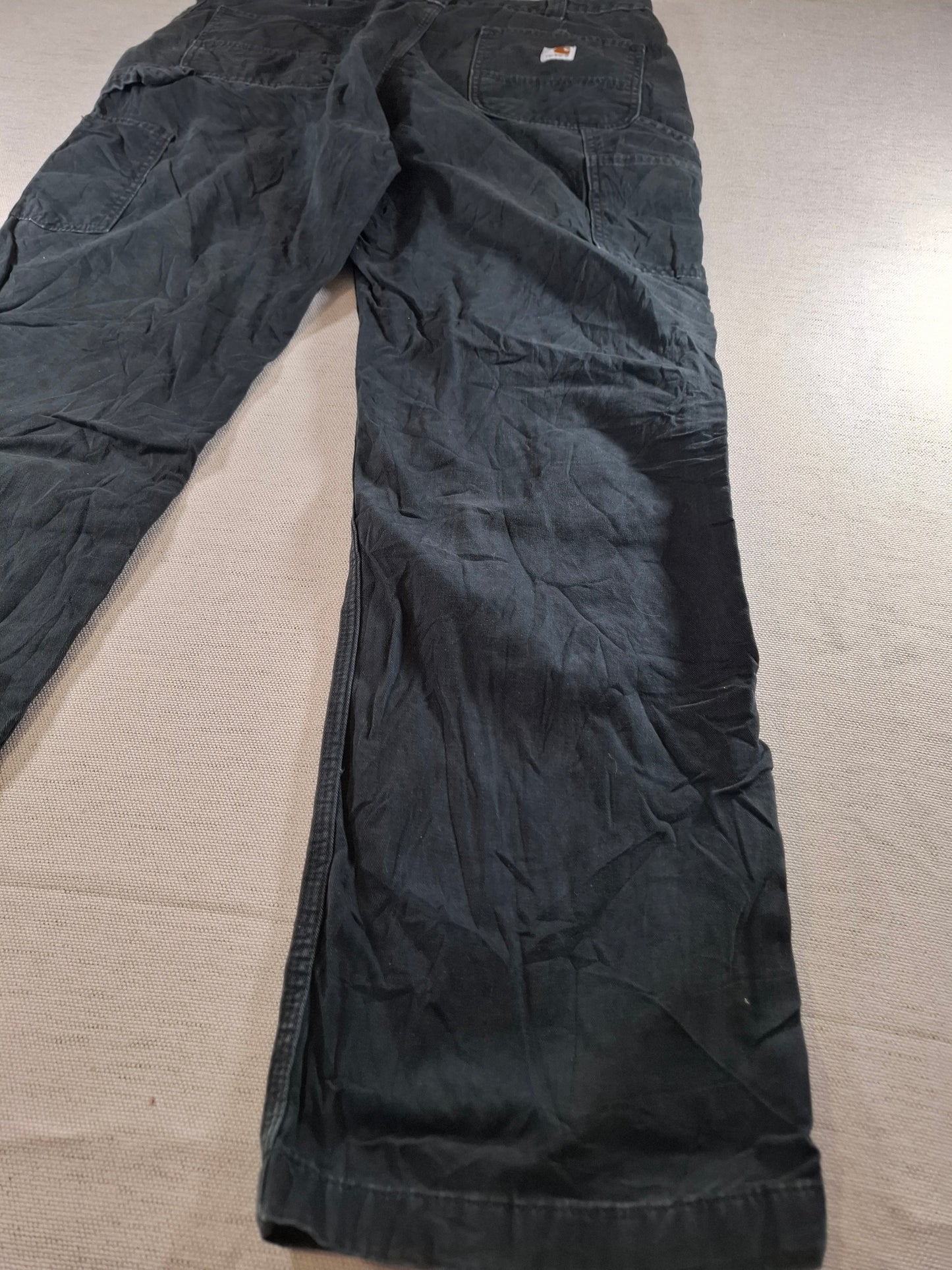 001392 Carhartt Jeans – Black, Size 38/32