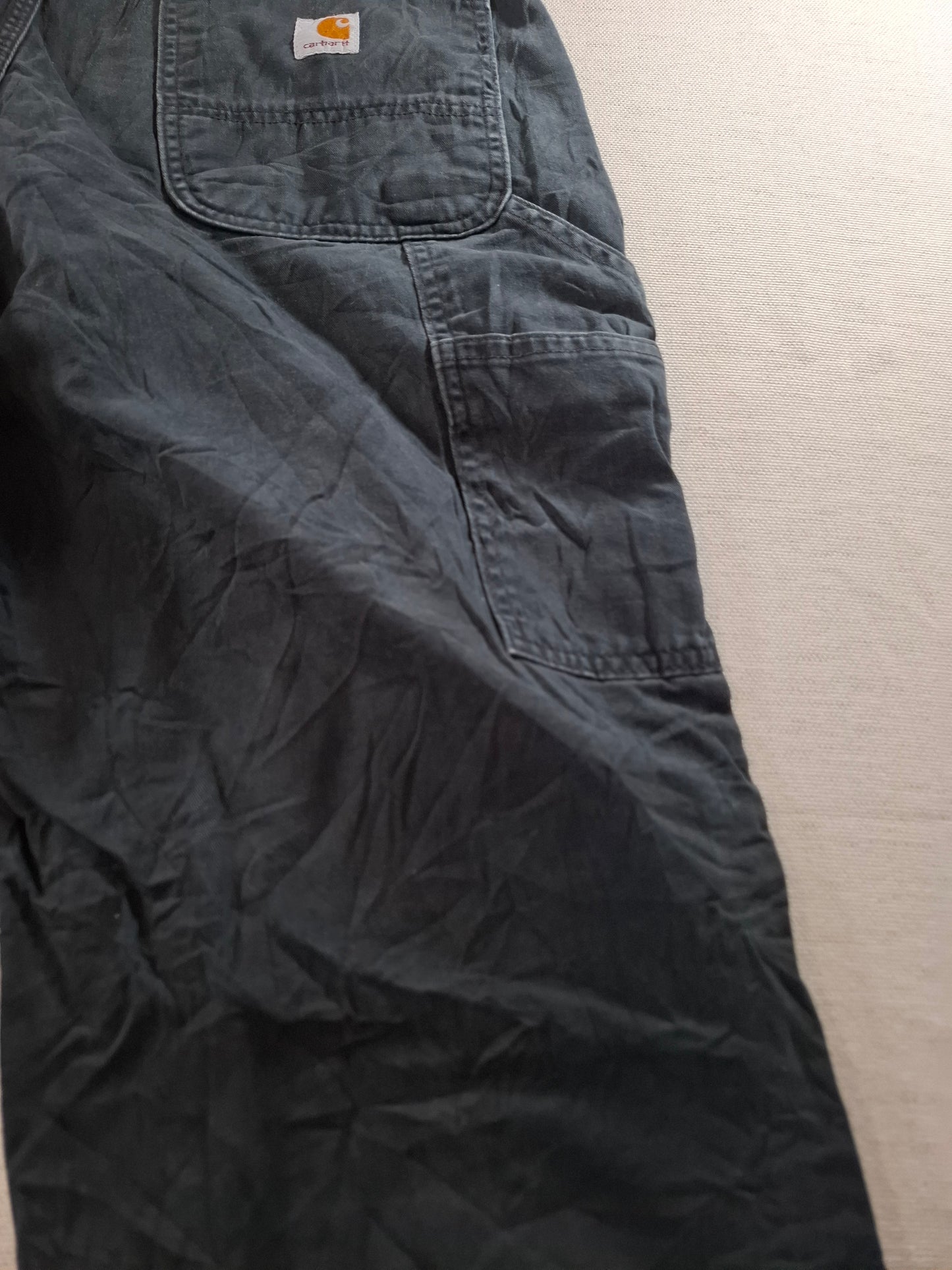 001392 Carhartt Jeans – Black, Size 38/32