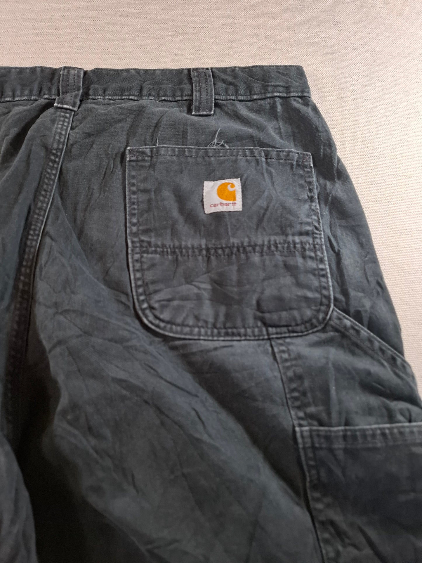 001392 Carhartt Jeans – Black, Size 38/32